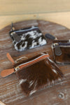 Cowhide Coin Pouch-Purses/Bags-Crooked Horn Company, Online Women's Fashion Boutique in San Tan Valley, Arizona 85140