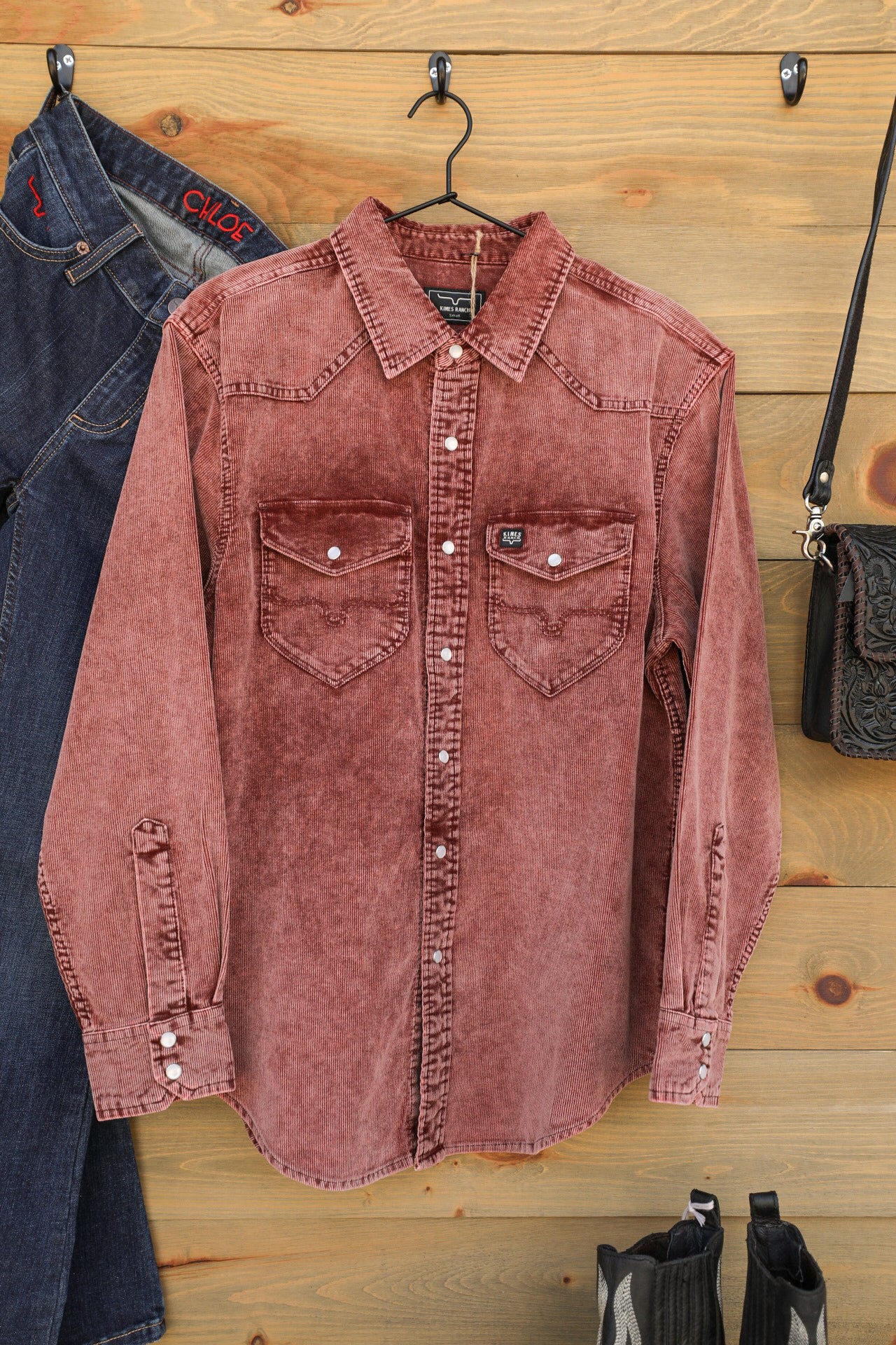 Dixon Corduroy Top-Shirts-Crooked Horn Company, Online Women's Fashion Boutique in San Tan Valley, Arizona 85140