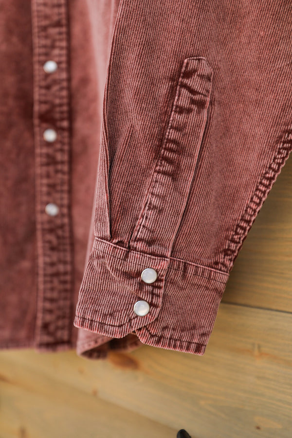 Dixon Corduroy Top-Shirts-Crooked Horn Company, Online Women's Fashion Boutique in San Tan Valley, Arizona 85140