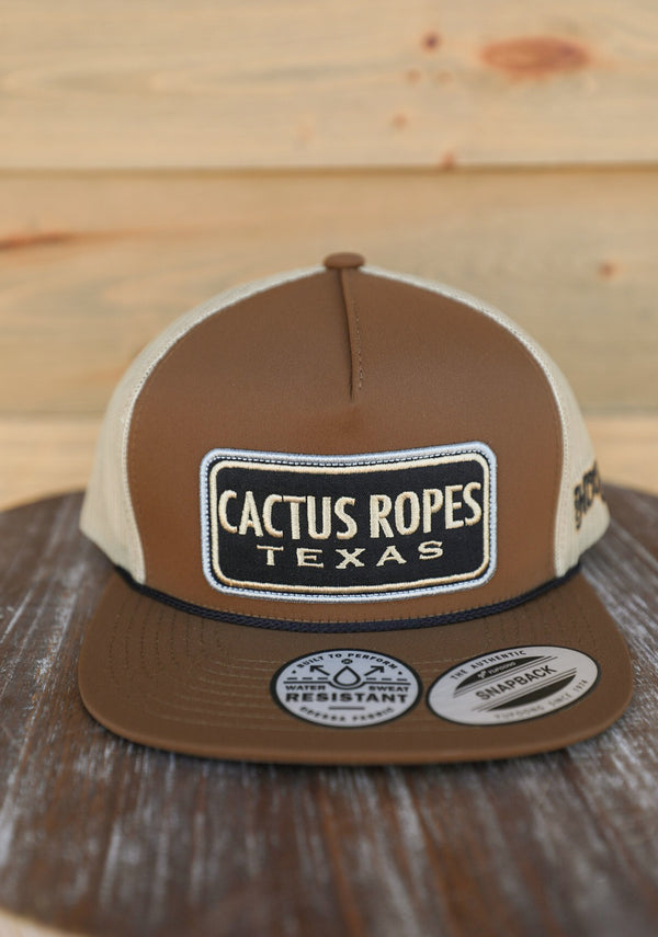Cactus Ropes Hat Brown-Accessories-Crooked Horn Company, Online Women's Fashion Boutique in San Tan Valley, Arizona 85140