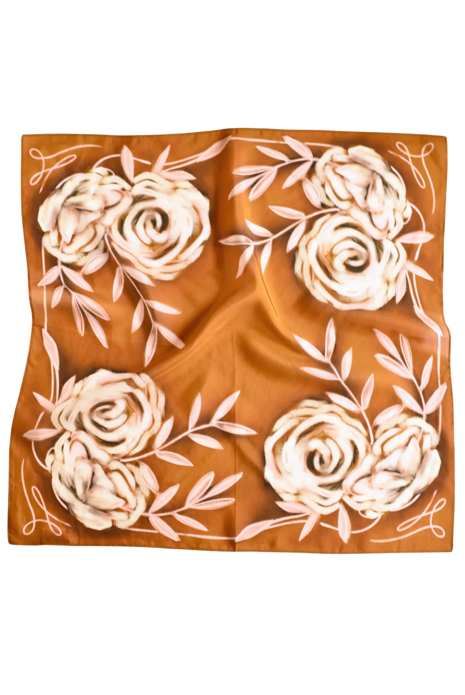 Rustic Roses Large Wild Rag-Accessories-Crooked Horn Company, Online Women's Fashion Boutique in San Tan Valley, Arizona 85140