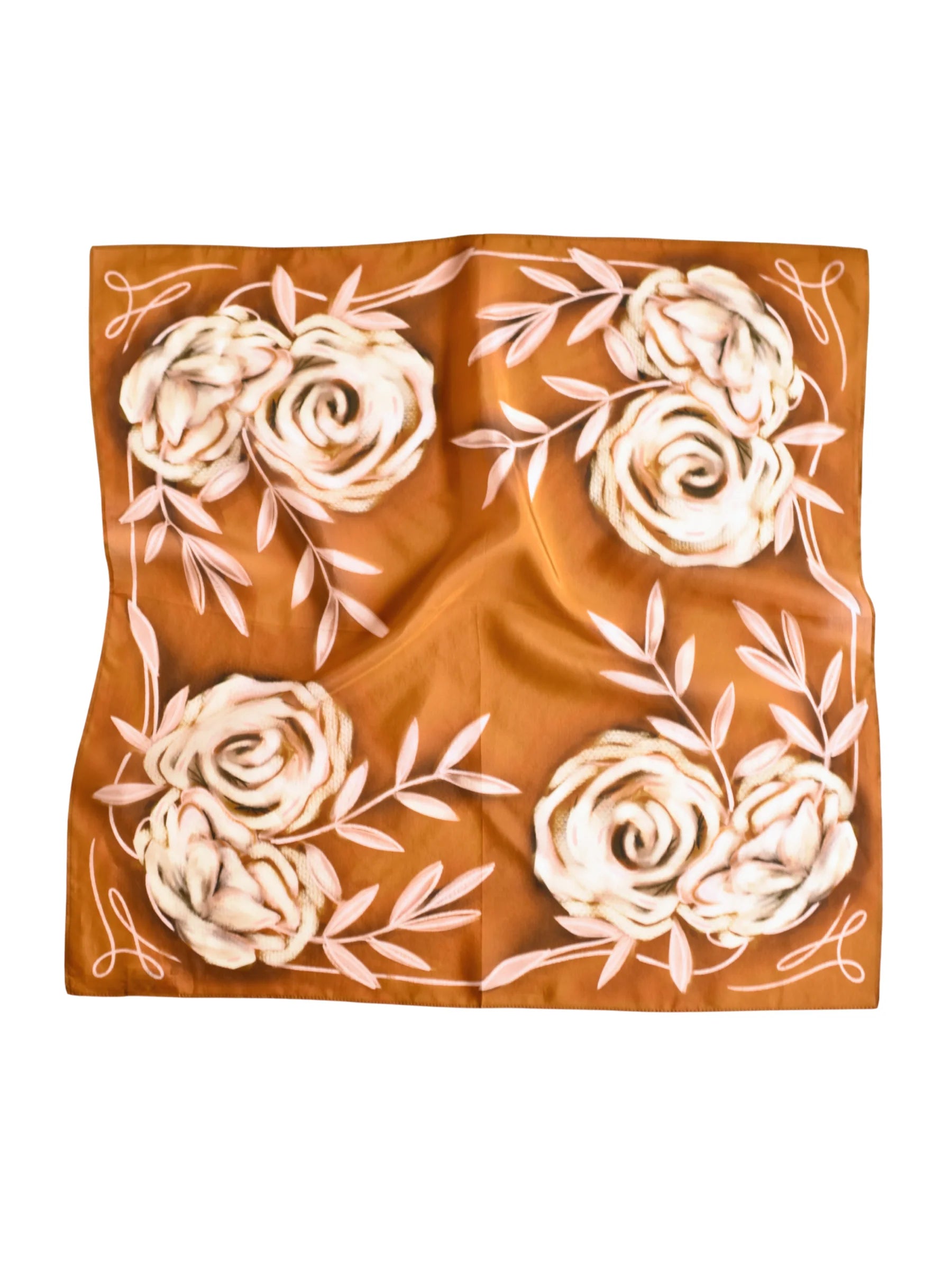 Rustic Roses Large Wild Rag-Accessories-Crooked Horn Company, Online Women's Fashion Boutique in San Tan Valley, Arizona 85140