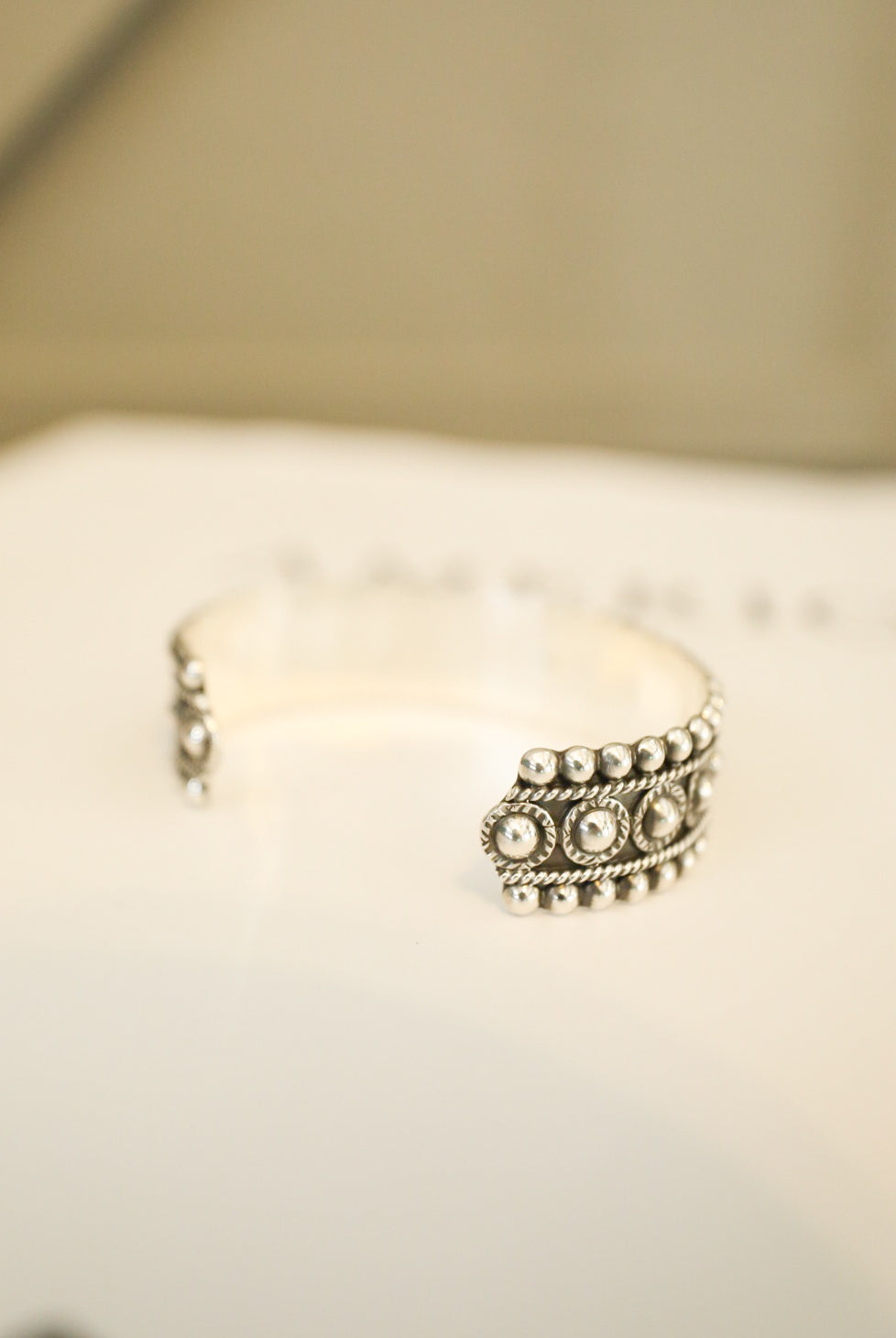 Triple Ball Cuff Bracelet-Jewelry-Crooked Horn Company, Online Women's Fashion Boutique in San Tan Valley, Arizona 85140