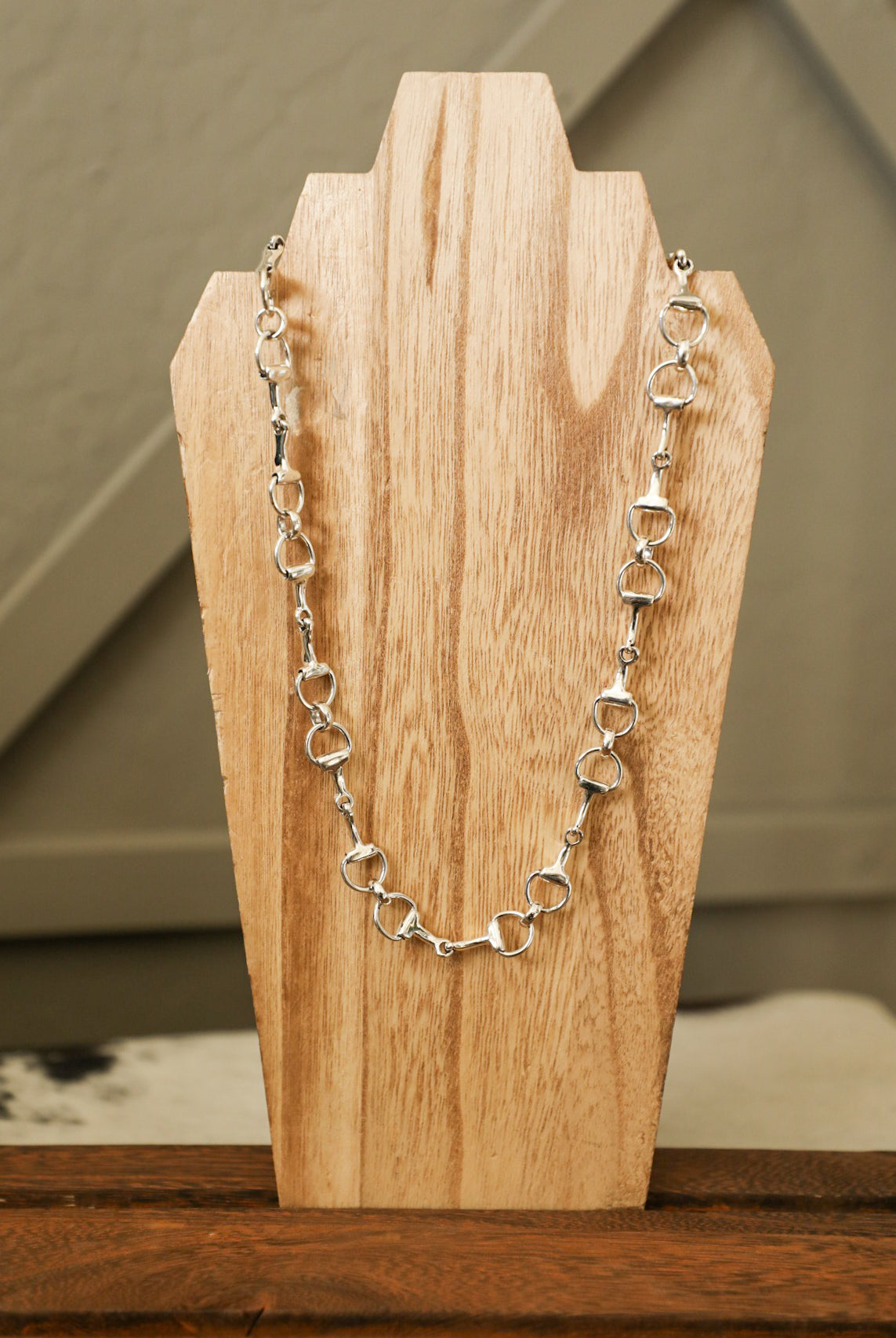 Horse Bit Necklace-Jewelry-Crooked Horn Company, Online Women's Fashion Boutique in San Tan Valley, Arizona 85140