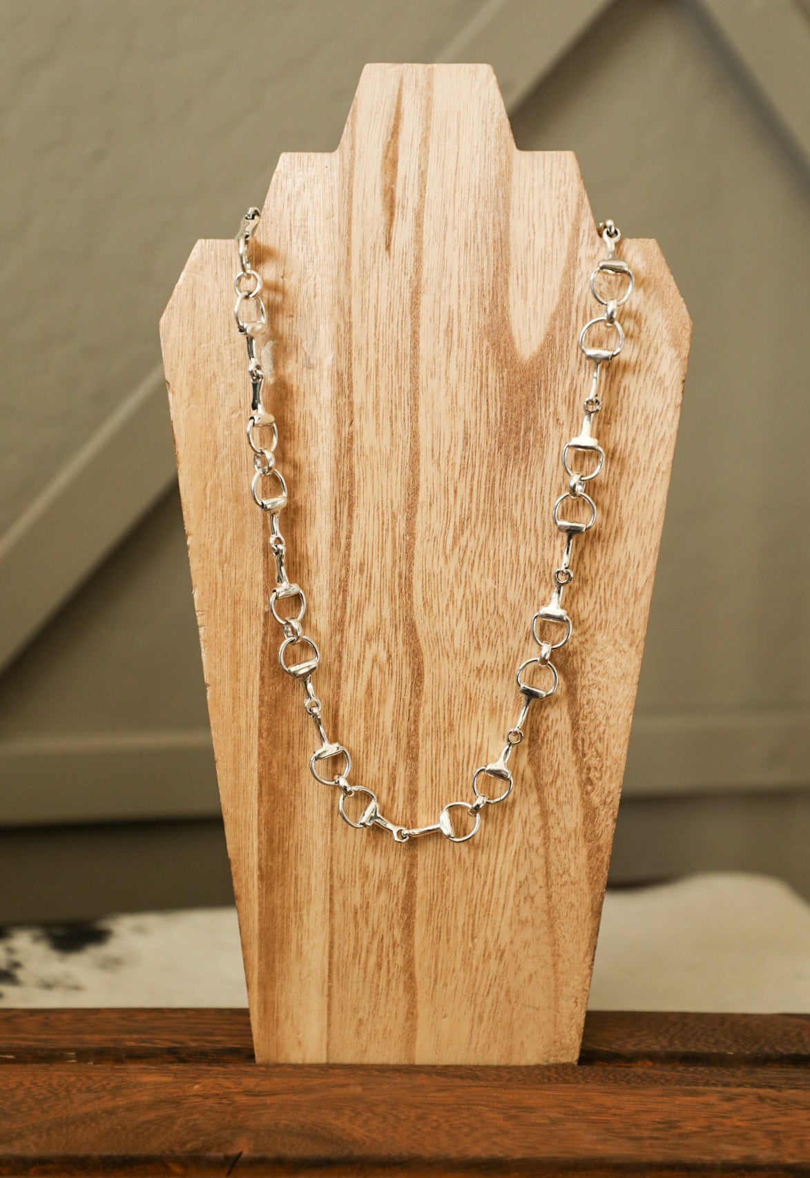 Horse Bit Necklace-Jewelry-Crooked Horn Company, Online Women's Fashion Boutique in San Tan Valley, Arizona 85140