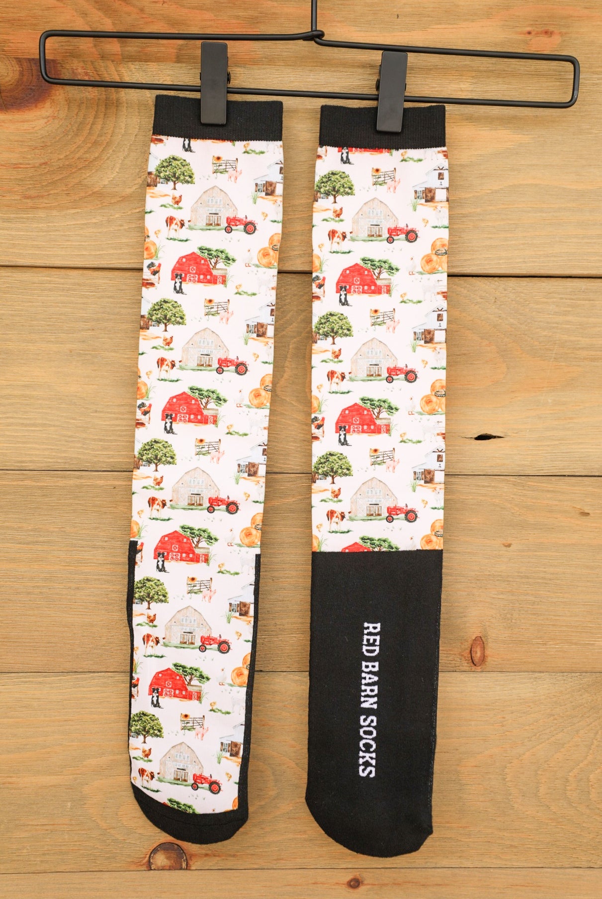 Farm Life Socks-Accessories-Crooked Horn Company, Online Women's Fashion Boutique in San Tan Valley, Arizona 85140