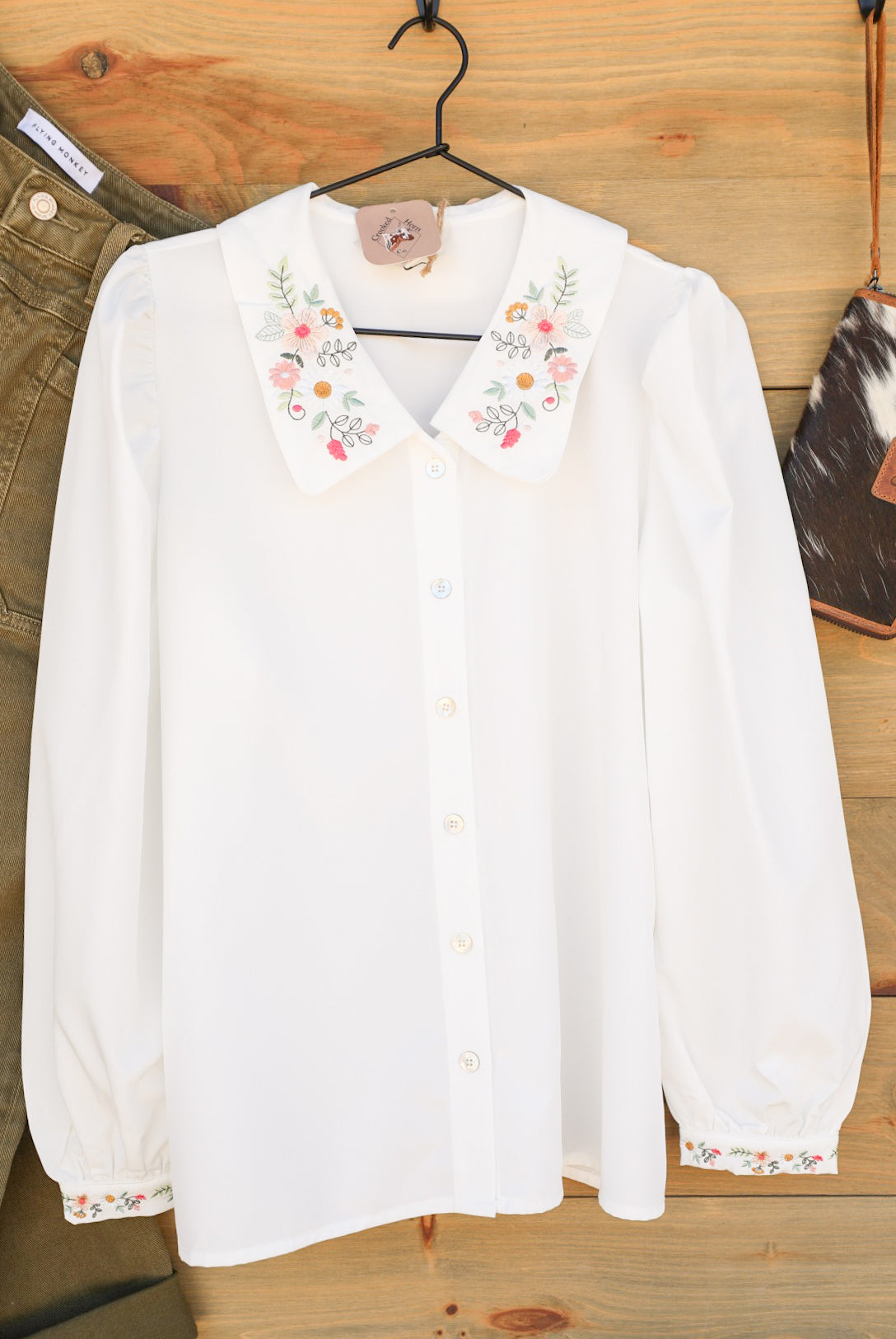 Upton Top-Shirts-Crooked Horn Company, Online Women's Fashion Boutique in San Tan Valley, Arizona 85140