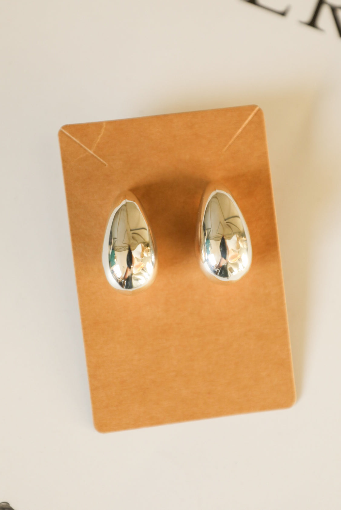XLarge Chicago Bean Earrings-Jewelry-Crooked Horn Company, Online Women's Fashion Boutique in San Tan Valley, Arizona 85140