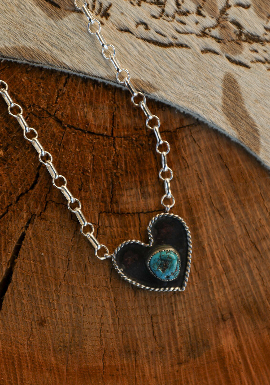 Shadow Heart Necklace-Jewelry-Crooked Horn Company, Online Women's Fashion Boutique in San Tan Valley, Arizona 85140