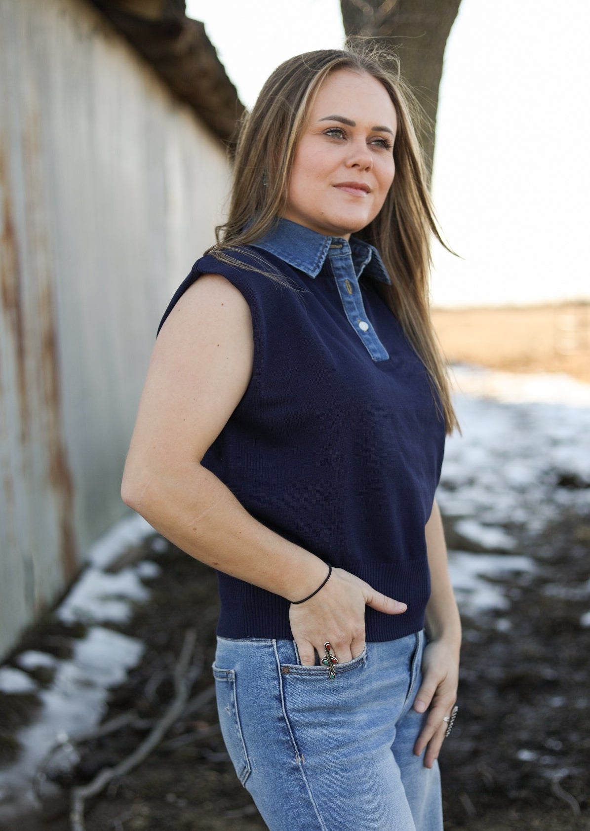 Faulkton Top-Shirts-Crooked Horn Company, Online Women's Fashion Boutique in San Tan Valley, Arizona 85140