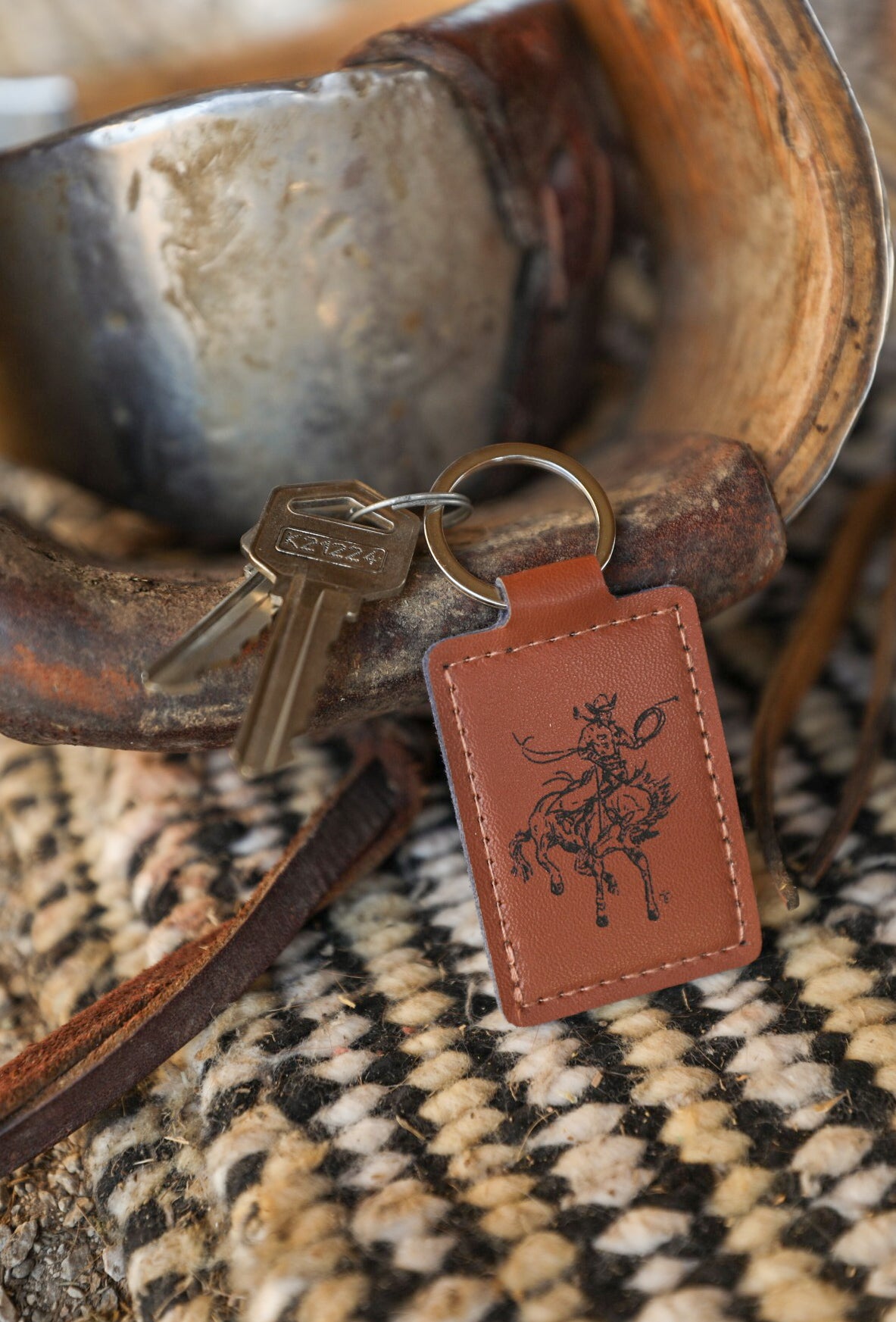 Haskell Key Chain-Accessories-Crooked Horn Company, Online Women's Fashion Boutique in San Tan Valley, Arizona 85140