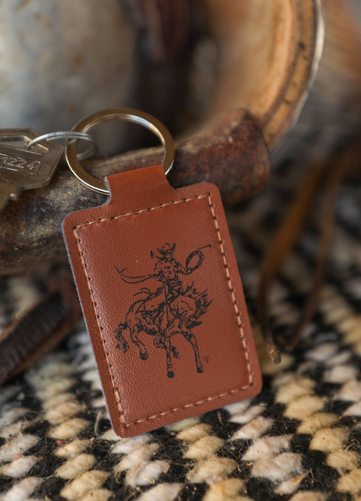 Haskell Key Chain-Accessories-Crooked Horn Company, Online Women's Fashion Boutique in San Tan Valley, Arizona 85140