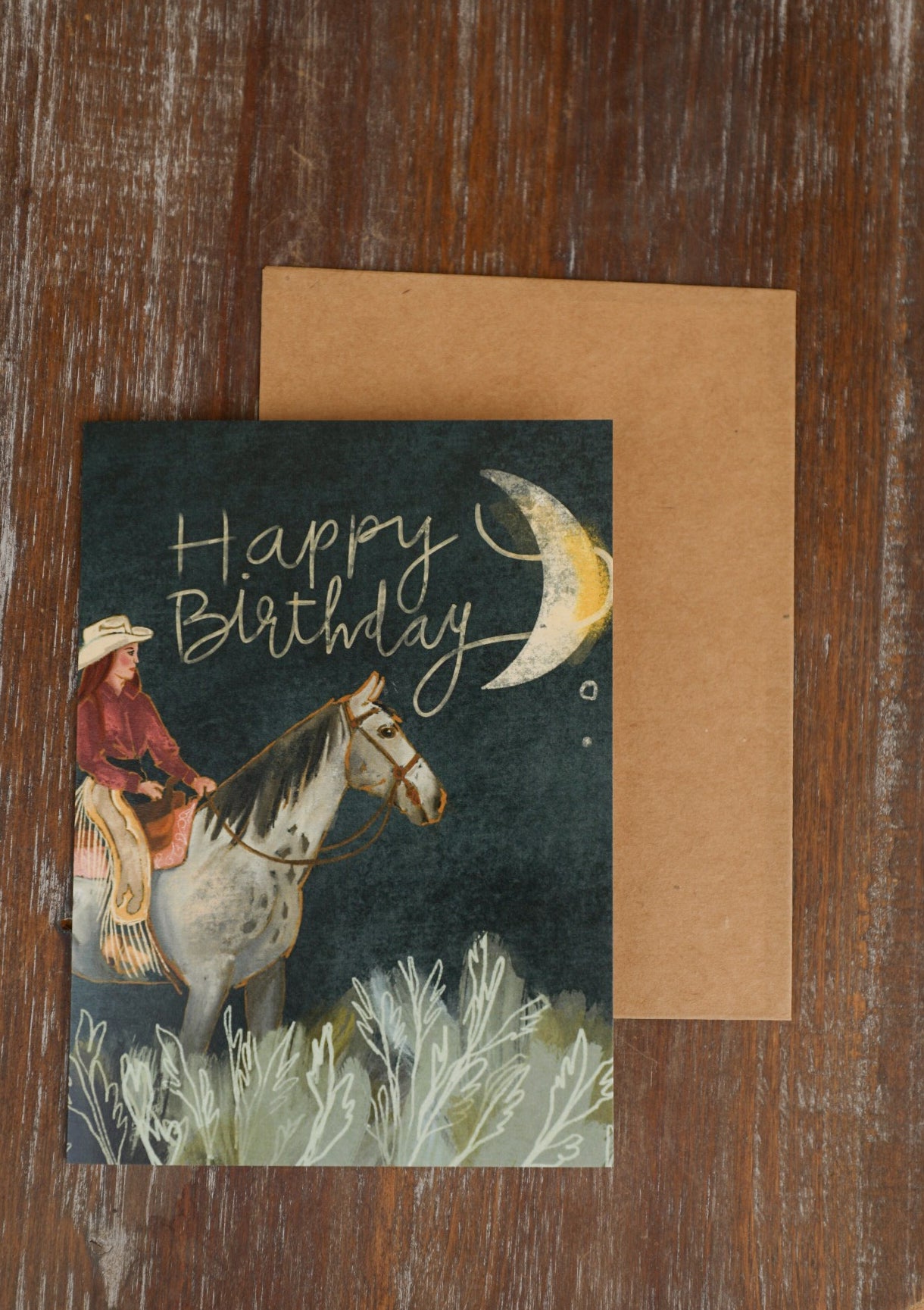 Birthday Cowgirl Card-Accessories-Crooked Horn Company, Online Women's Fashion Boutique in San Tan Valley, Arizona 85140
