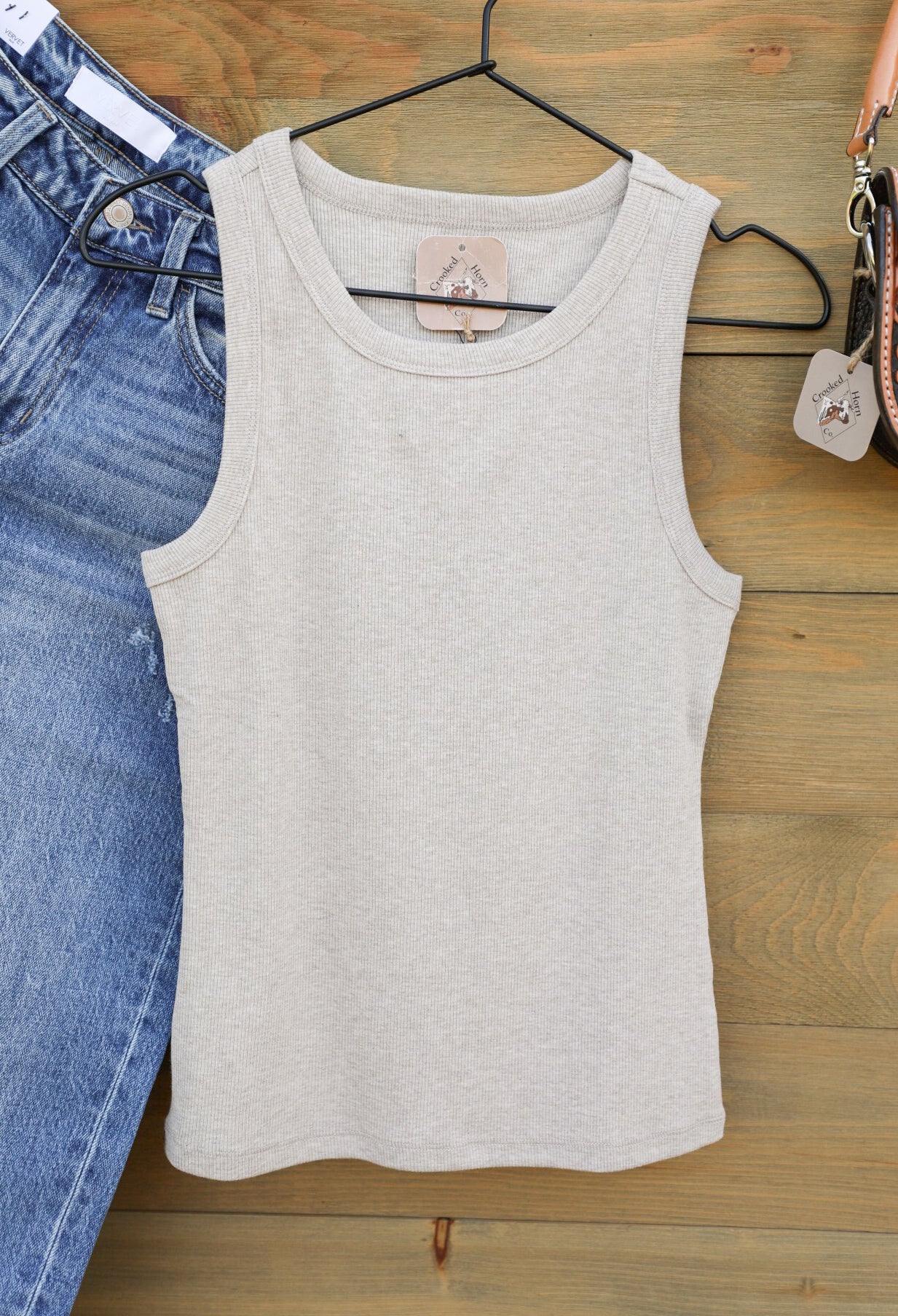 Edlin Tank-Shirts-Crooked Horn Company, Online Women's Fashion Boutique in San Tan Valley, Arizona 85140