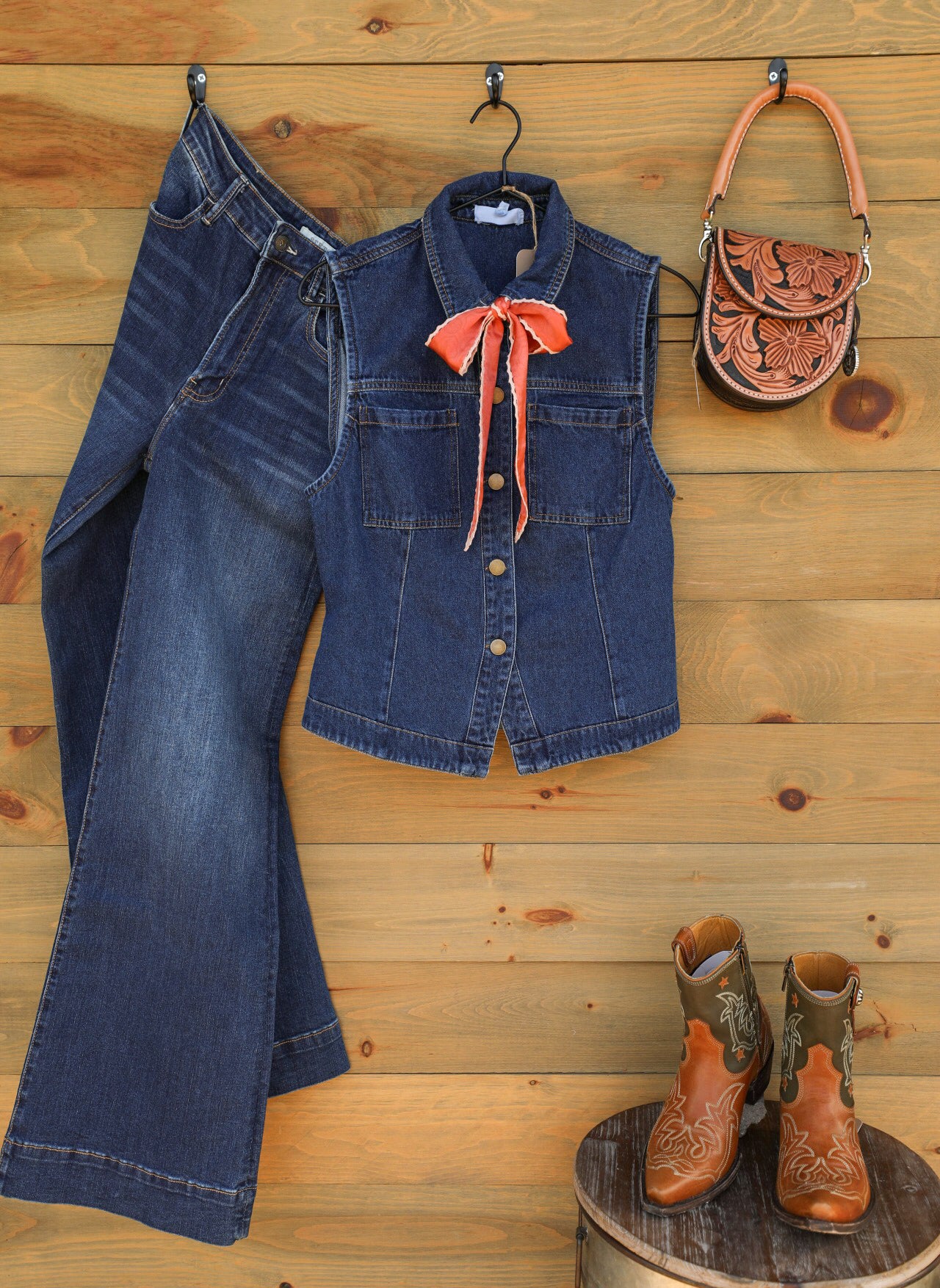 Wall Vest-Shirts-Crooked Horn Company, Online Women's Fashion Boutique in San Tan Valley, Arizona 85140