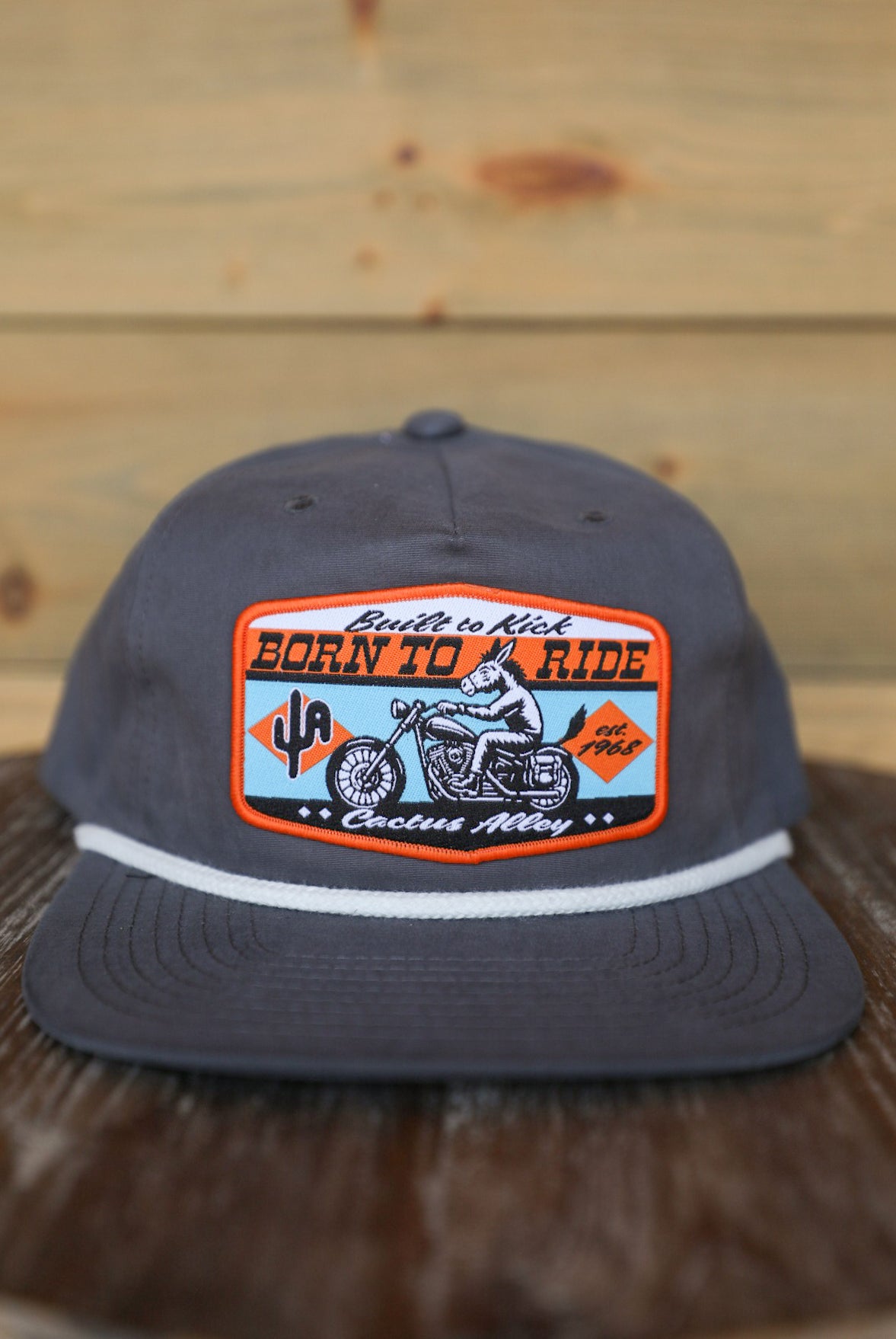 Born to Ride Hat-Accessories-Crooked Horn Company, Online Women's Fashion Boutique in San Tan Valley, Arizona 85140