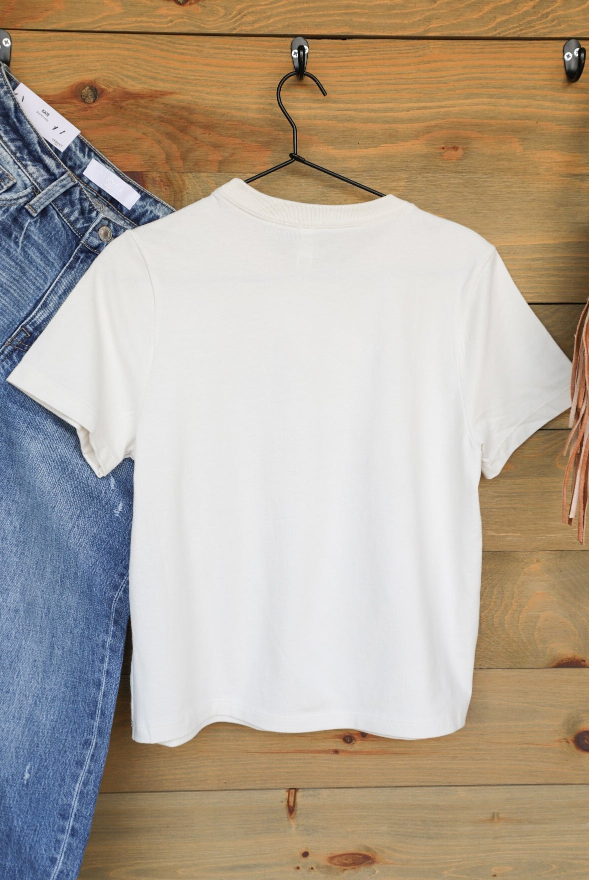 Yippie Ki Yay Star Tee-Crooked Horn Company, Online Women's Fashion Boutique in San Tan Valley, Arizona 85140