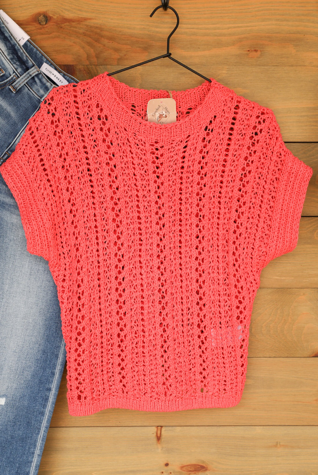 Tasha Top-Shirts-Crooked Horn Company, Online Women's Fashion Boutique in San Tan Valley, Arizona 85140