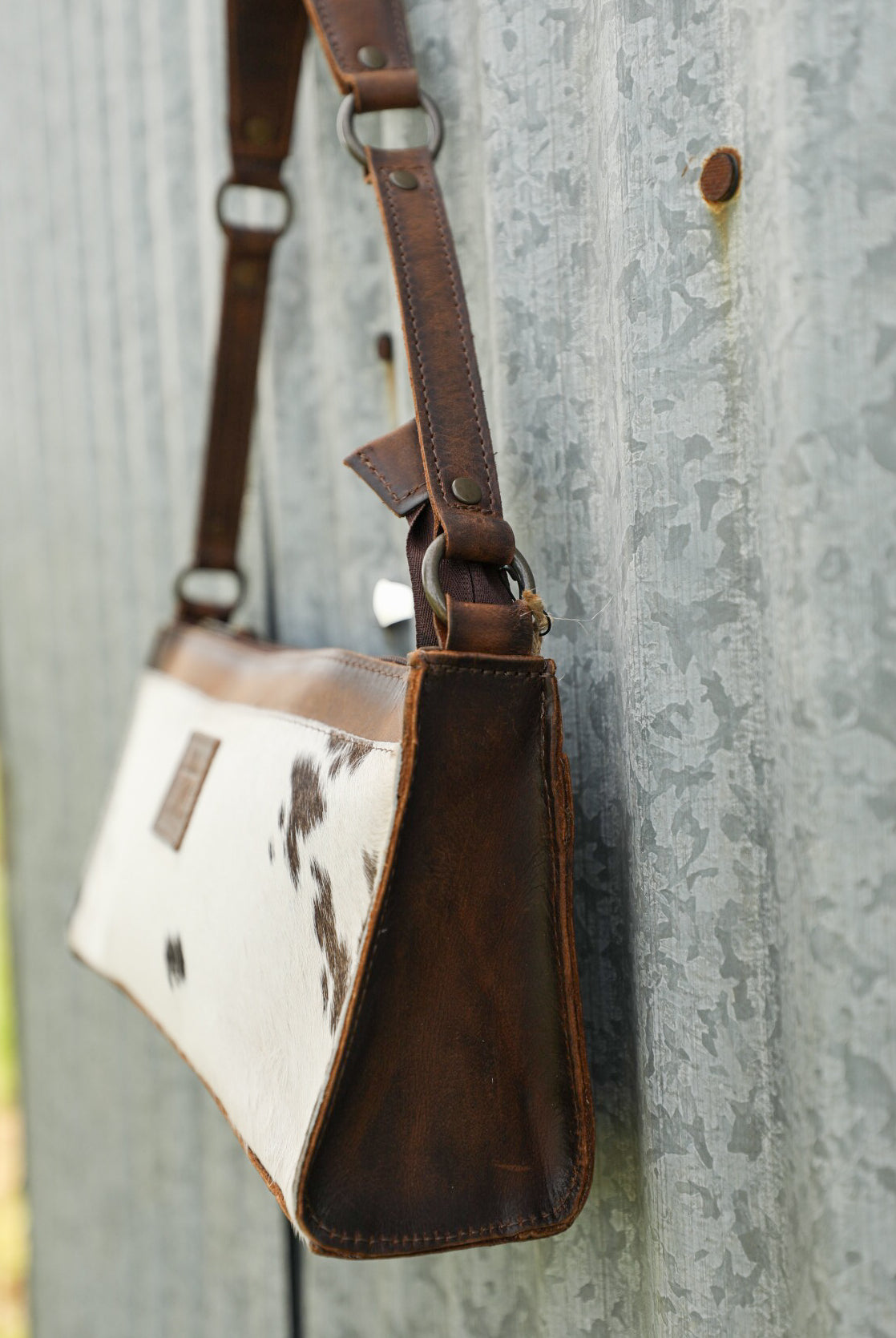 Cowhide Bailey Bag-Purses/Bags-Crooked Horn Company, Online Women's Fashion Boutique in San Tan Valley, Arizona 85140