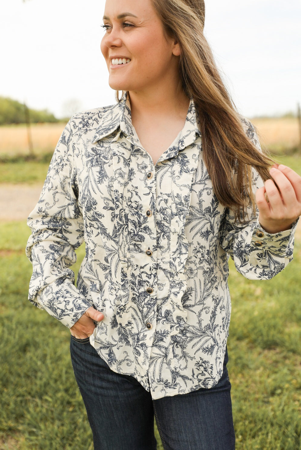 McLaughlin Top-Shirts-Crooked Horn Company, Online Women's Fashion Boutique in San Tan Valley, Arizona 85140