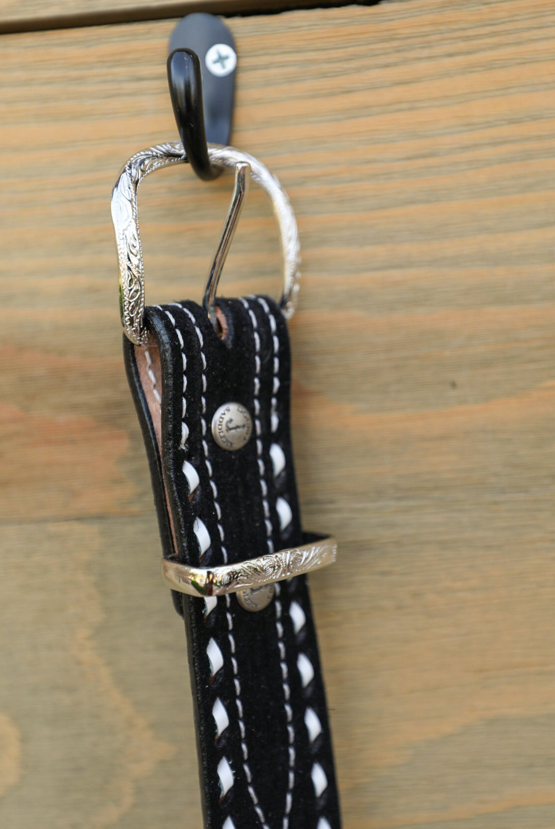 DJ Buck Stitch Suede Belt-Accessories-Crooked Horn Company, Online Women's Fashion Boutique in San Tan Valley, Arizona 85140