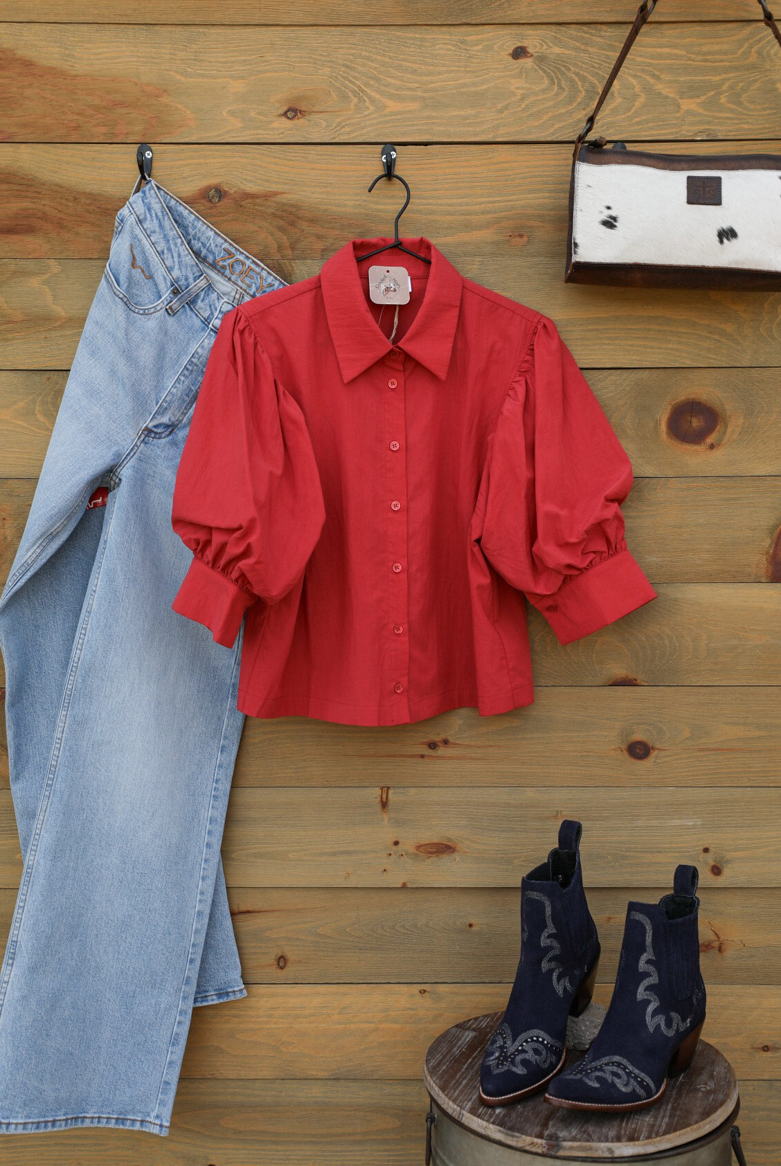 Waubay Top-Shirts-Crooked Horn Company, Online Women's Fashion Boutique in San Tan Valley, Arizona 85140