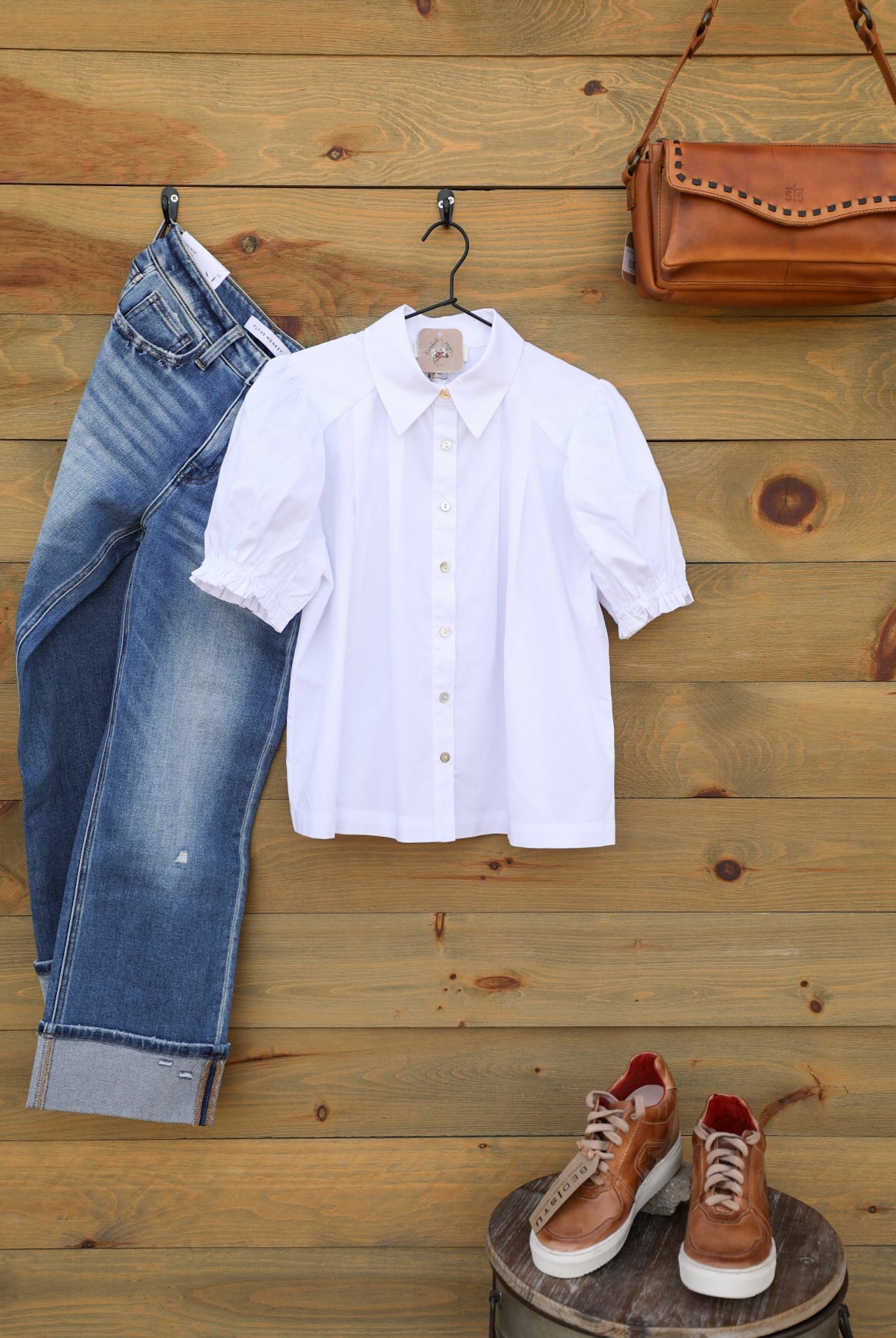 White River Top-Shirts-Crooked Horn Company, Online Women's Fashion Boutique in San Tan Valley, Arizona 85140