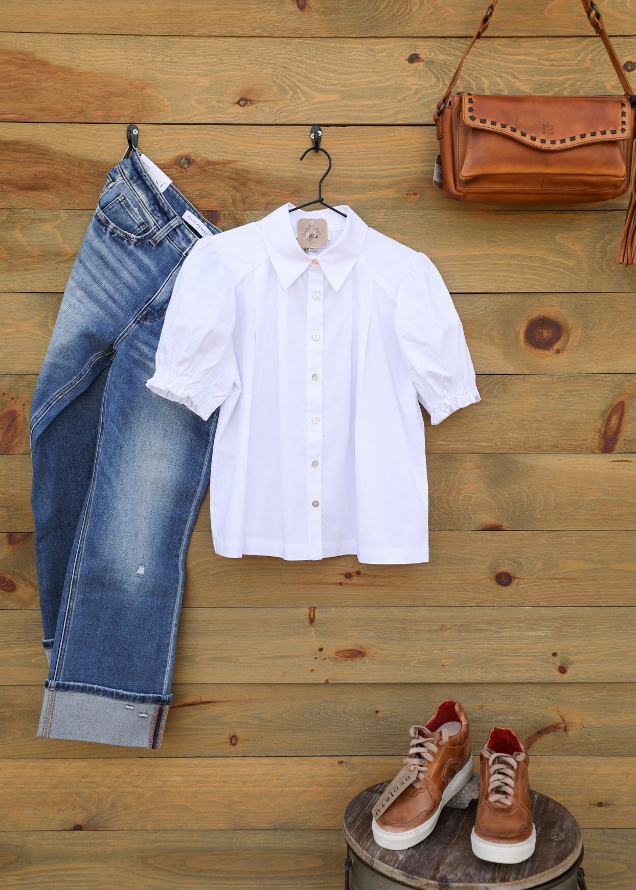 White River Top-Shirts-Crooked Horn Company, Online Women's Fashion Boutique in San Tan Valley, Arizona 85140