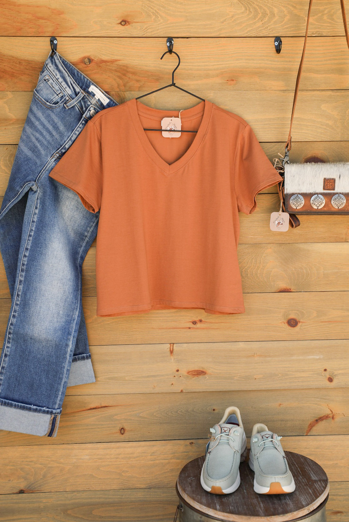 Amaya II Top-Shirts-Crooked Horn Company, Online Women's Fashion Boutique in San Tan Valley, Arizona 85140