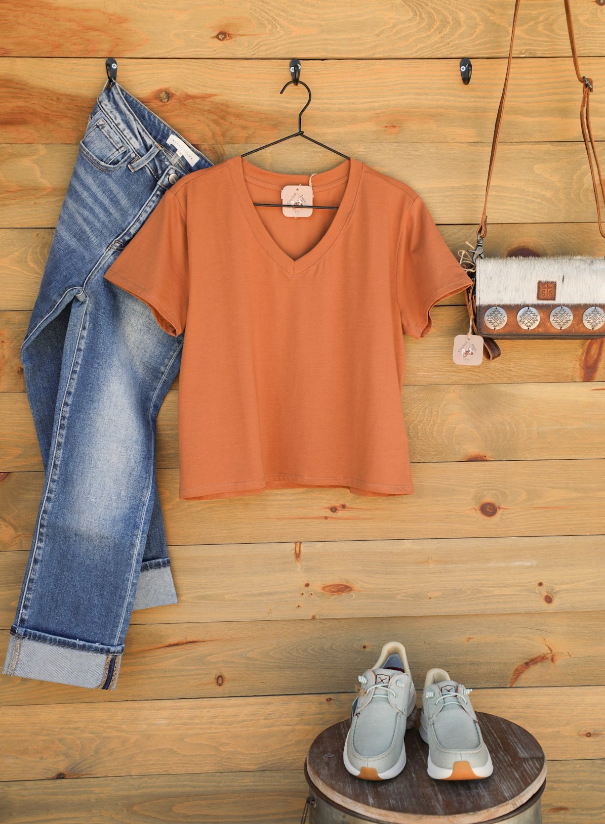 Amaya II Top-Shirts-Crooked Horn Company, Online Women's Fashion Boutique in San Tan Valley, Arizona 85140