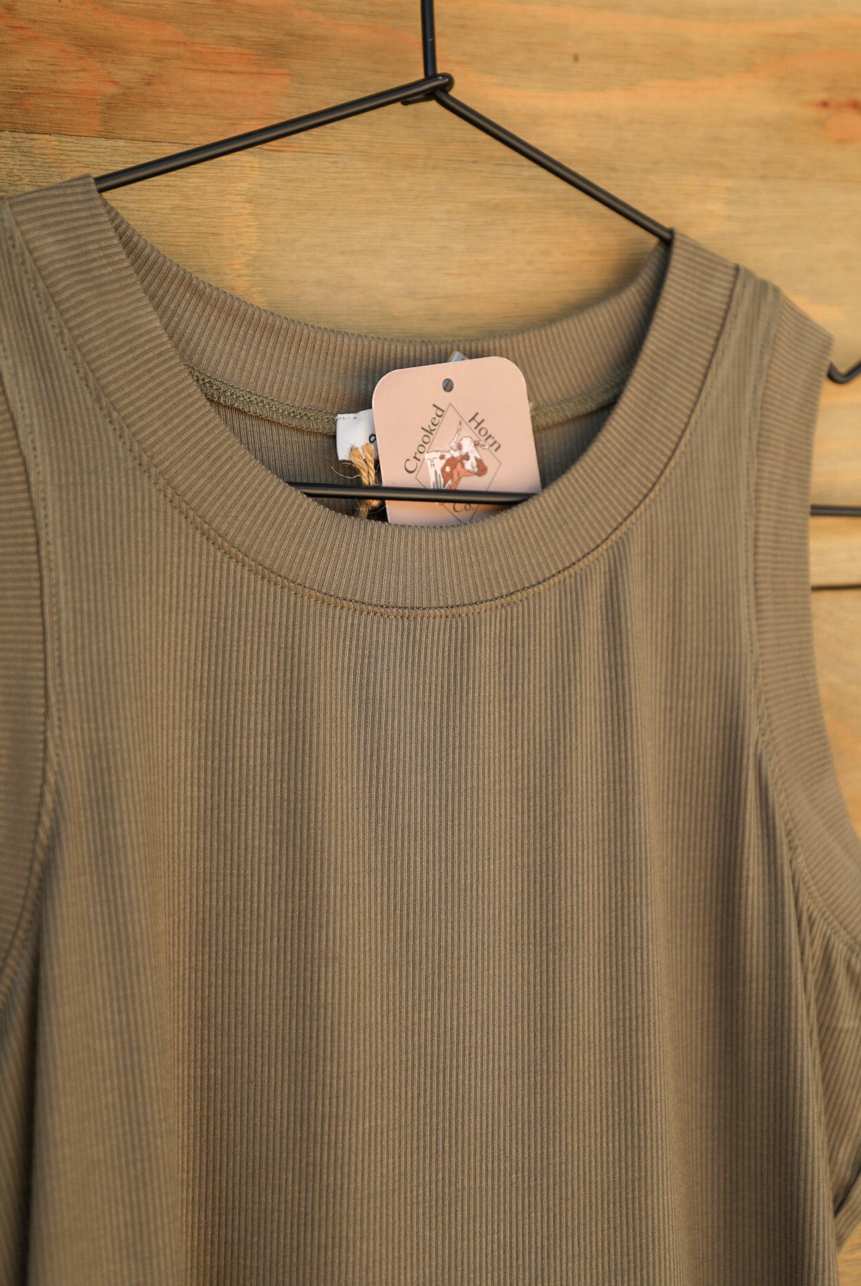 Cleo Tank Top Vineyard-Shirts-Crooked Horn Company, Online Women's Fashion Boutique in San Tan Valley, Arizona 85140