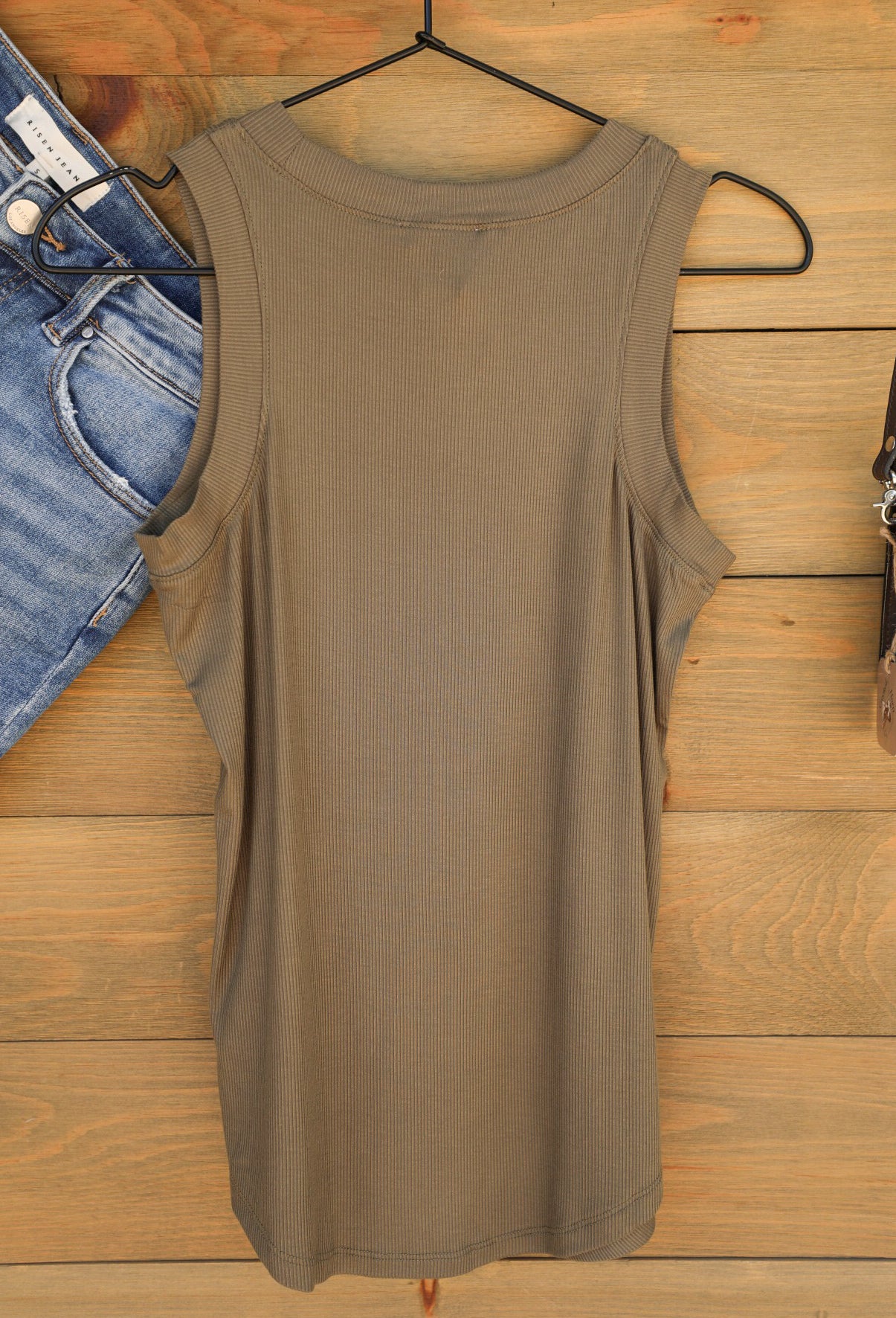 Cleo Tank Top Vineyard-Shirts-Crooked Horn Company, Online Women's Fashion Boutique in San Tan Valley, Arizona 85140