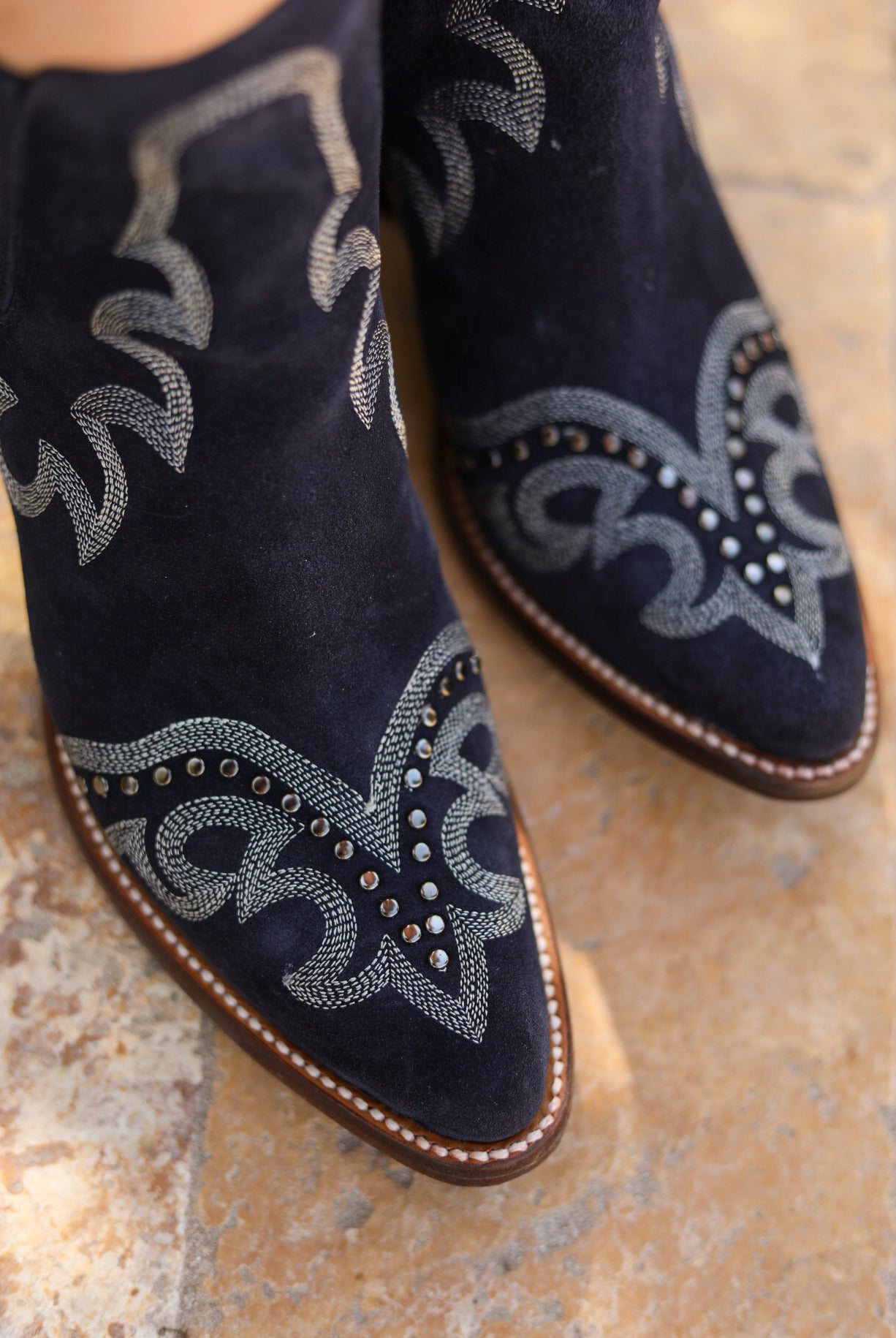 Blue Sage Bootie-Boots-Crooked Horn Company, Online Women's Fashion Boutique in San Tan Valley, Arizona 85140