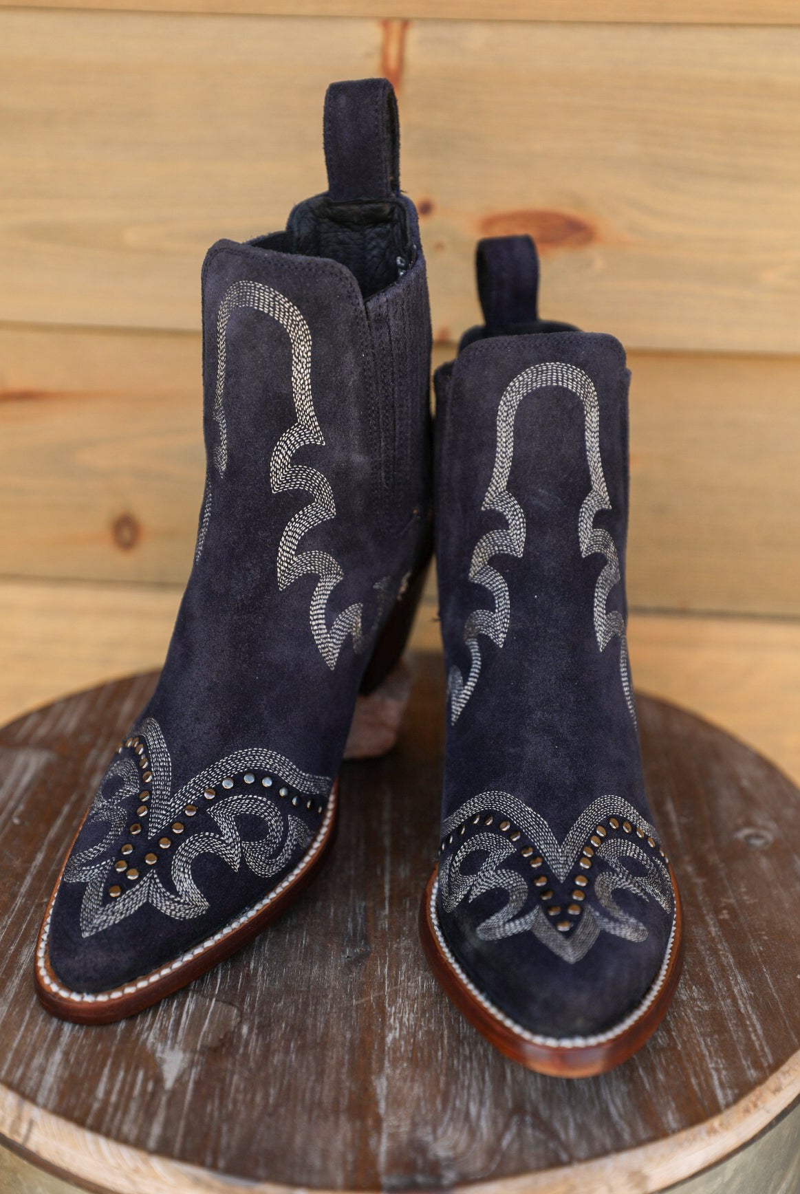 Blue Sage Bootie-Boots-Crooked Horn Company, Online Women's Fashion Boutique in San Tan Valley, Arizona 85140