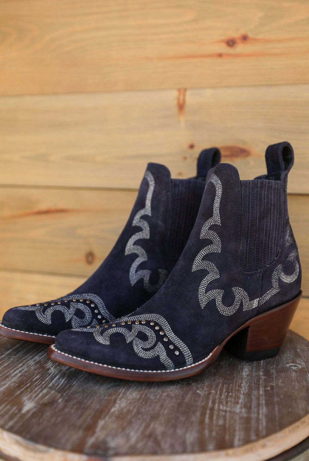 Blue Sage Bootie-Boots-Crooked Horn Company, Online Women's Fashion Boutique in San Tan Valley, Arizona 85140