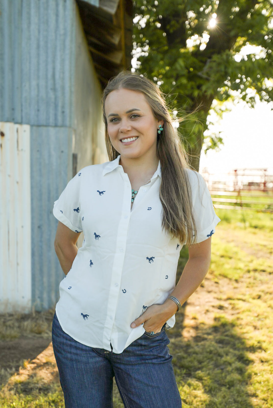 Wild & Lucky Top-Shirts-Crooked Horn Company, Online Women's Fashion Boutique in San Tan Valley, Arizona 85140