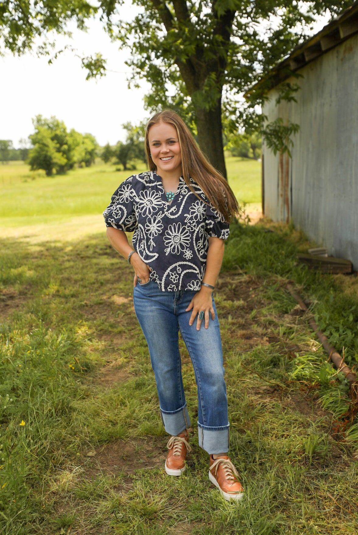 Hurley Top-Shirts-Crooked Horn Company, Online Women's Fashion Boutique in San Tan Valley, Arizona 85140