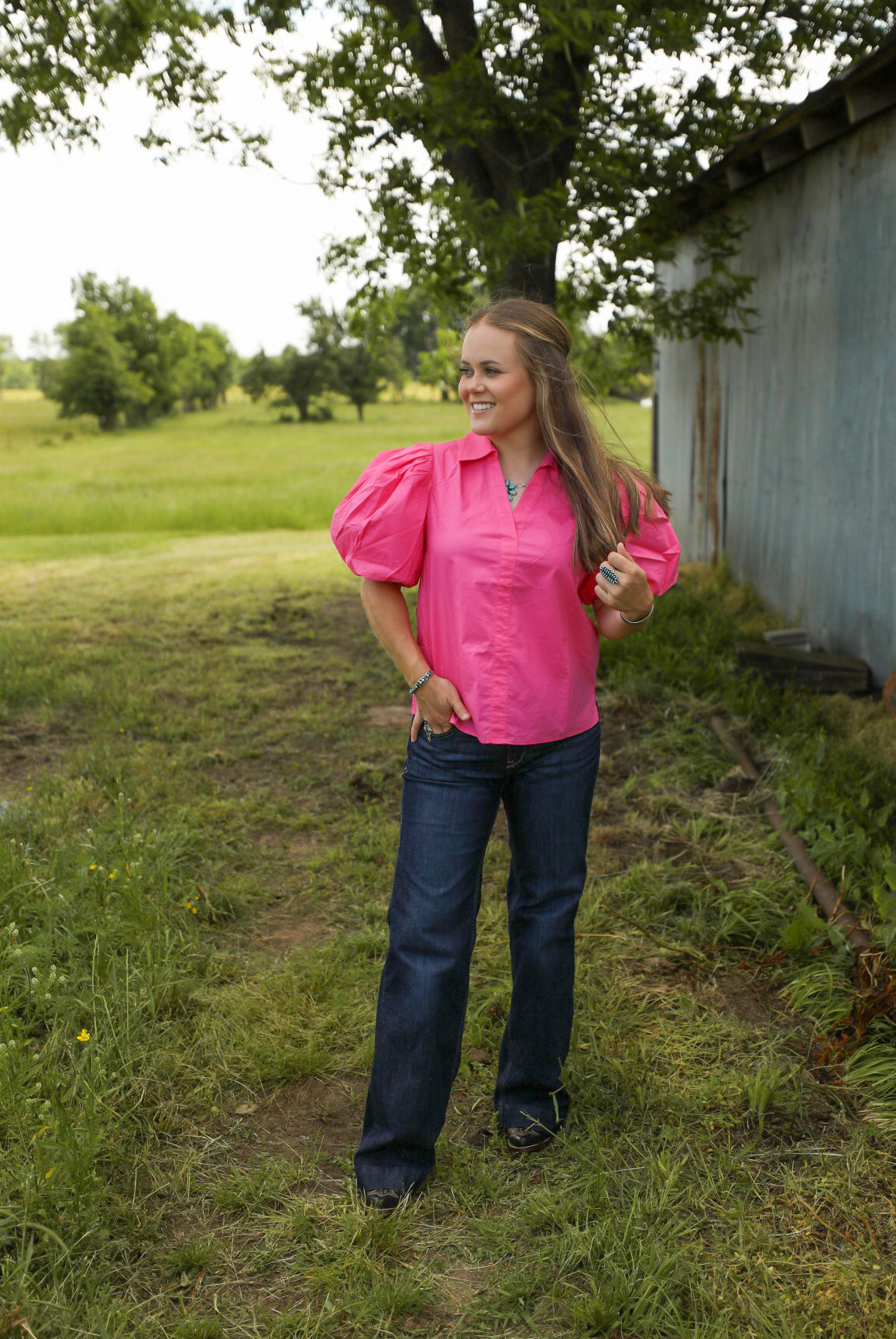 Oacoma Top-Shirts-Crooked Horn Company, Online Women's Fashion Boutique in San Tan Valley, Arizona 85140