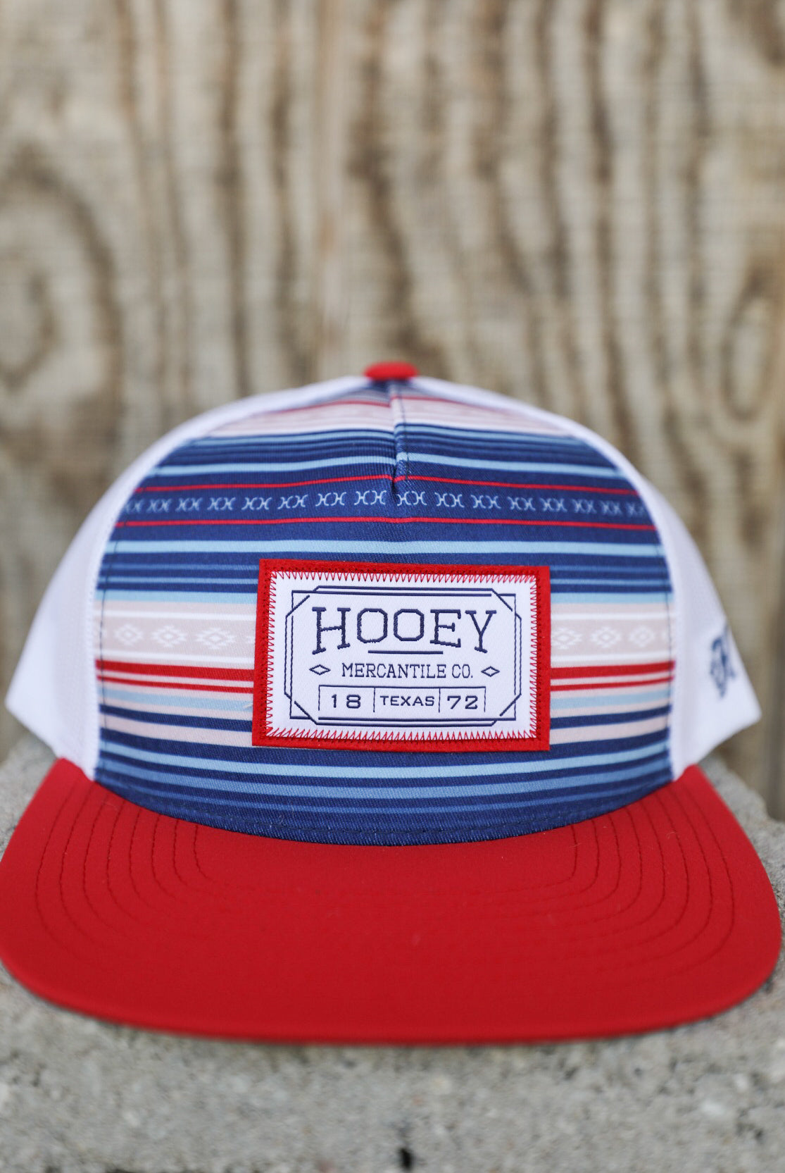 Doc Navy Serape Hat-Accessories-Crooked Horn Company, Online Women's Fashion Boutique in San Tan Valley, Arizona 85140