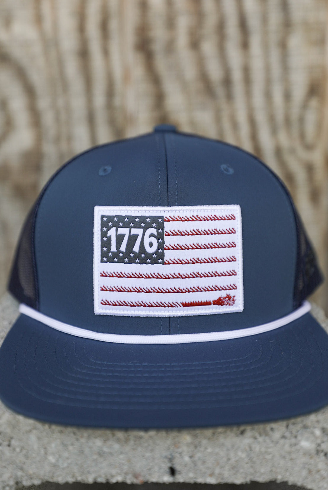 Liberty Roper Navy Hat-Accessories-Crooked Horn Company, Online Women's Fashion Boutique in San Tan Valley, Arizona 85140