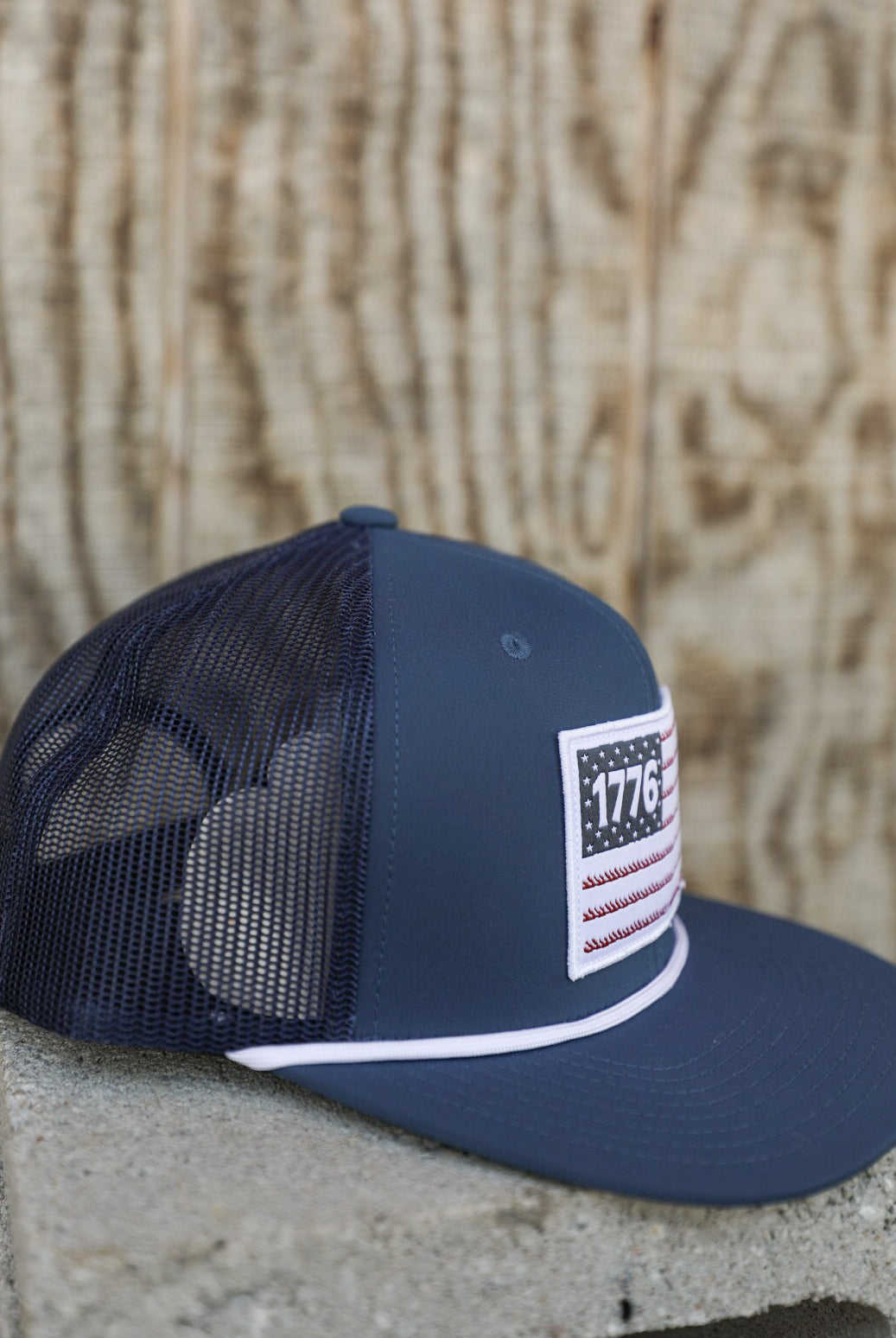 Liberty Roper Navy Hat-Accessories-Crooked Horn Company, Online Women's Fashion Boutique in San Tan Valley, Arizona 85140