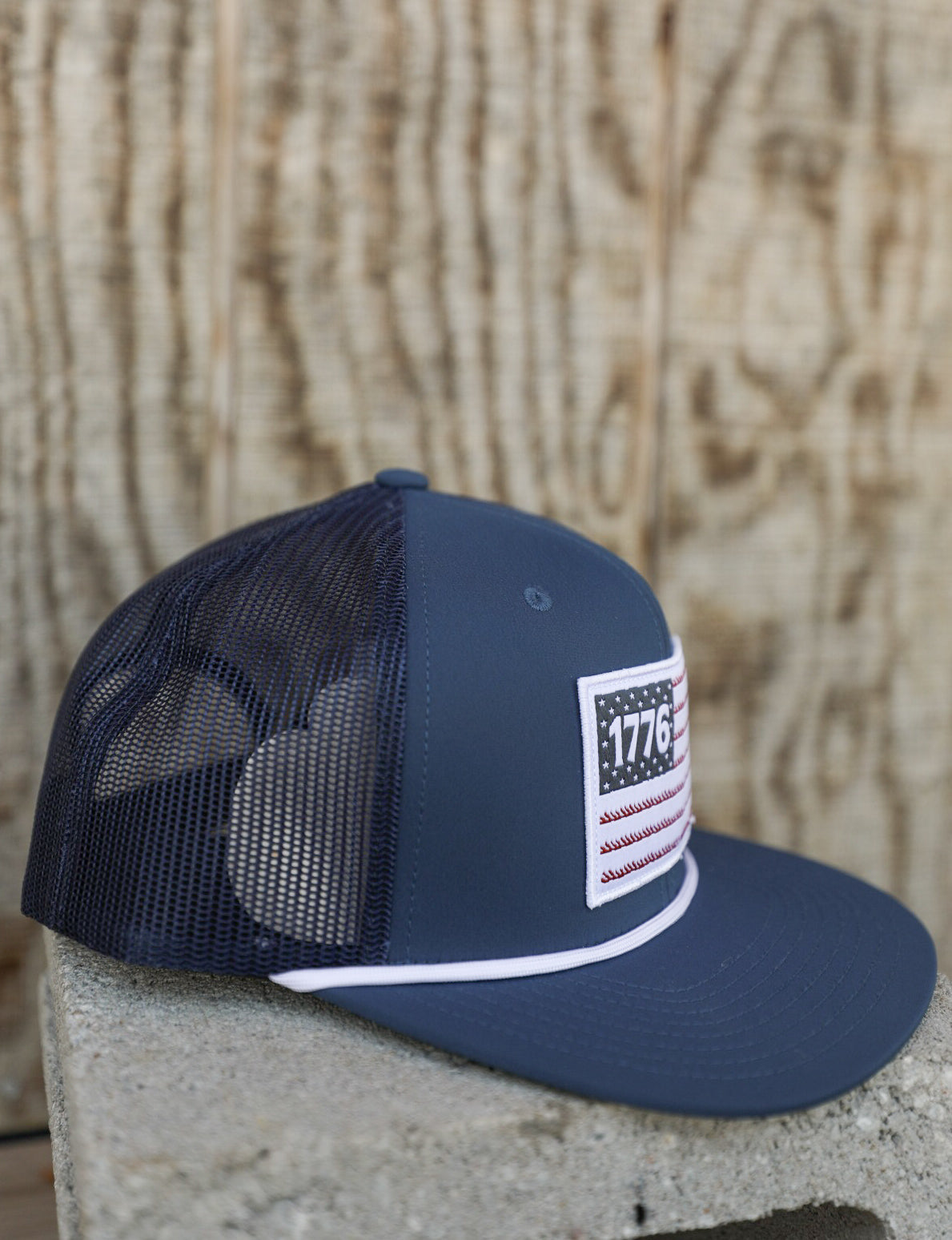 Liberty Roper Navy Hat-Accessories-Crooked Horn Company, Online Women's Fashion Boutique in San Tan Valley, Arizona 85140
