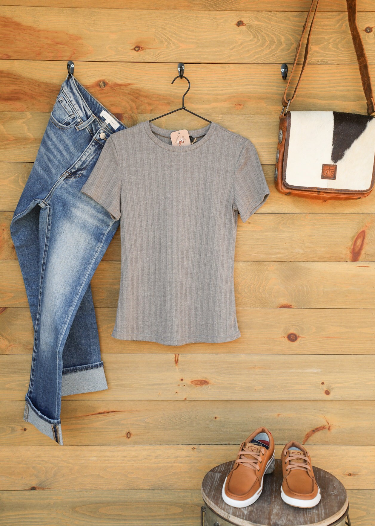 Osage Top-Shirts-Crooked Horn Company, Online Women's Fashion Boutique in San Tan Valley, Arizona 85140