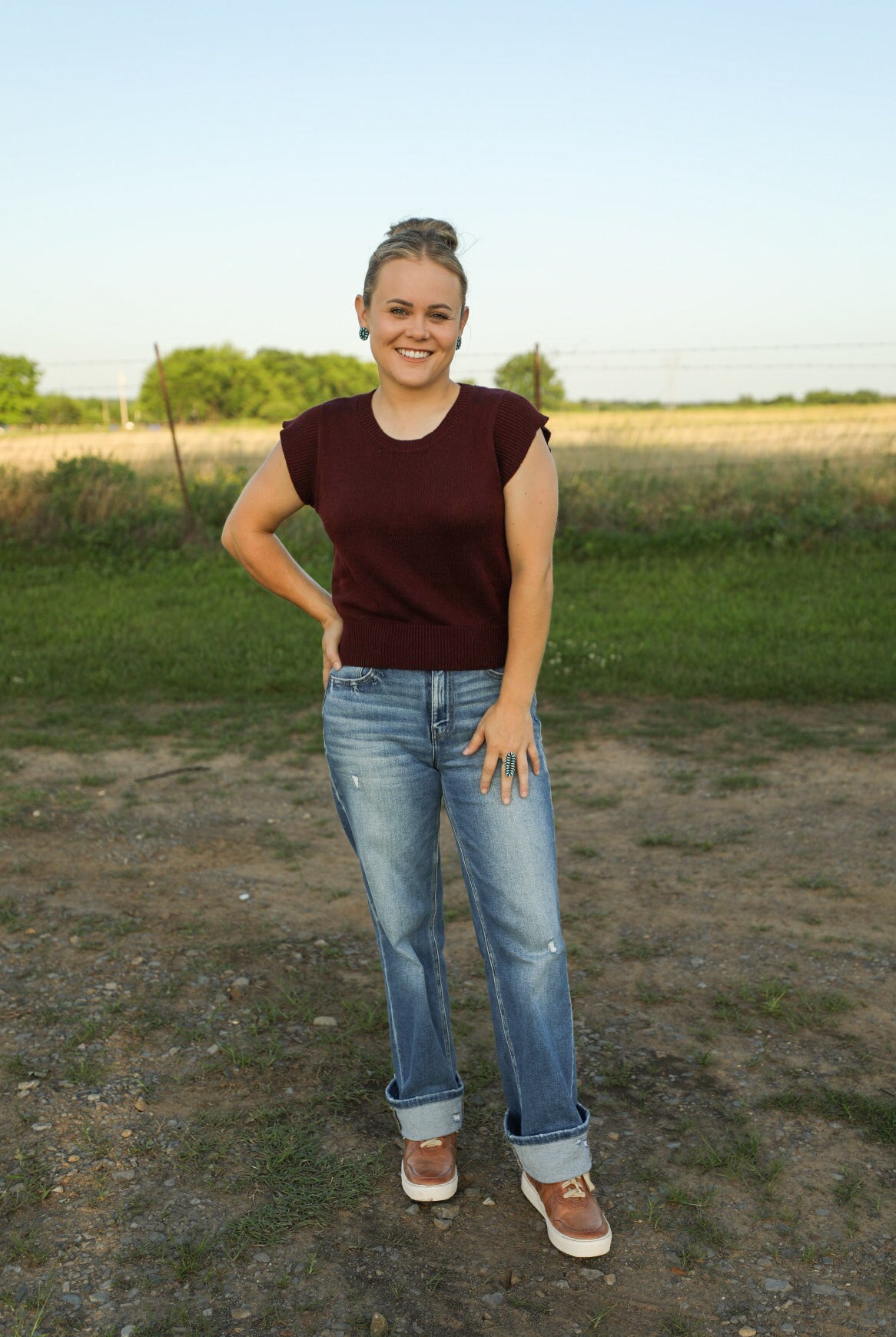 Plevna II Top-Shirts-Crooked Horn Company, Online Women's Fashion Boutique in San Tan Valley, Arizona 85140