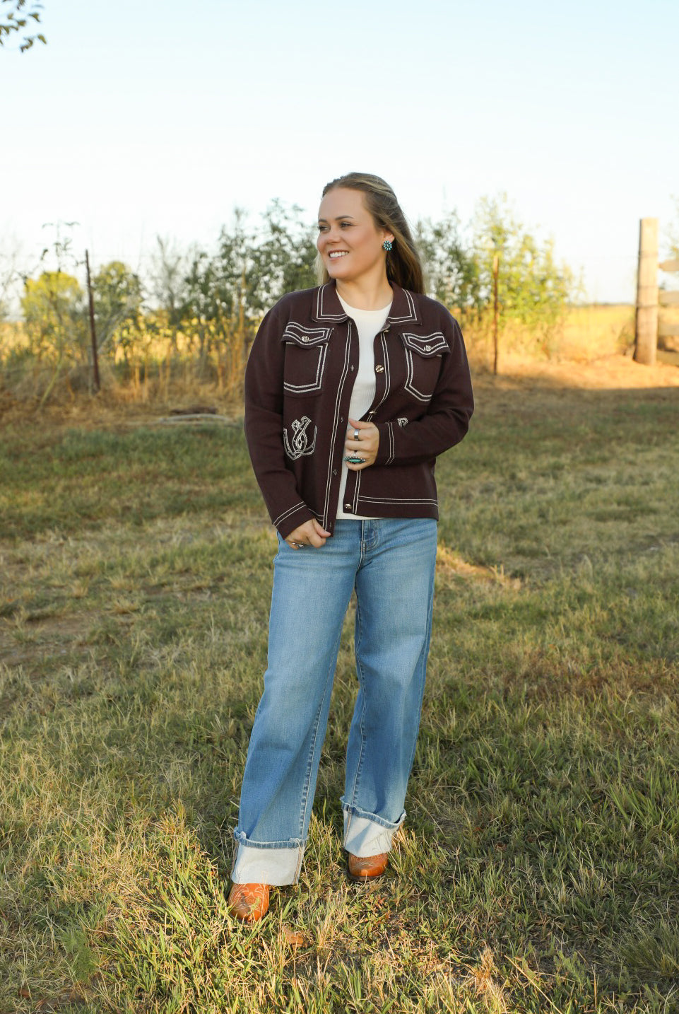 Desert Cowboy Sweater-Jacket-Crooked Horn Company, Online Women's Fashion Boutique in San Tan Valley, Arizona 85140