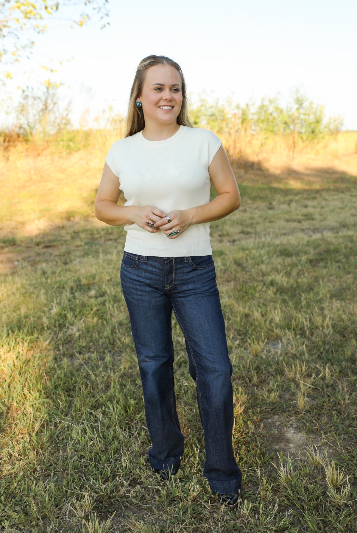 Mellette Top-Shirts-Crooked Horn Company, Online Women's Fashion Boutique in San Tan Valley, Arizona 85140