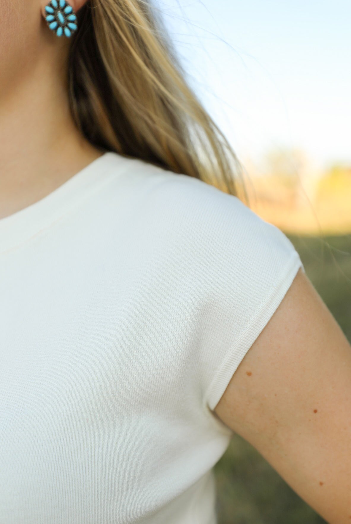 Mellette Top-Shirts-Crooked Horn Company, Online Women's Fashion Boutique in San Tan Valley, Arizona 85140