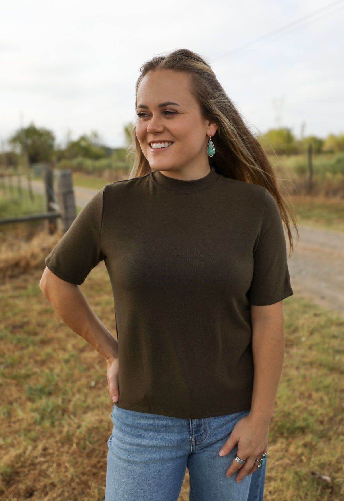 Frederick Top-Shirts-Crooked Horn Company, Online Women's Fashion Boutique in San Tan Valley, Arizona 85140