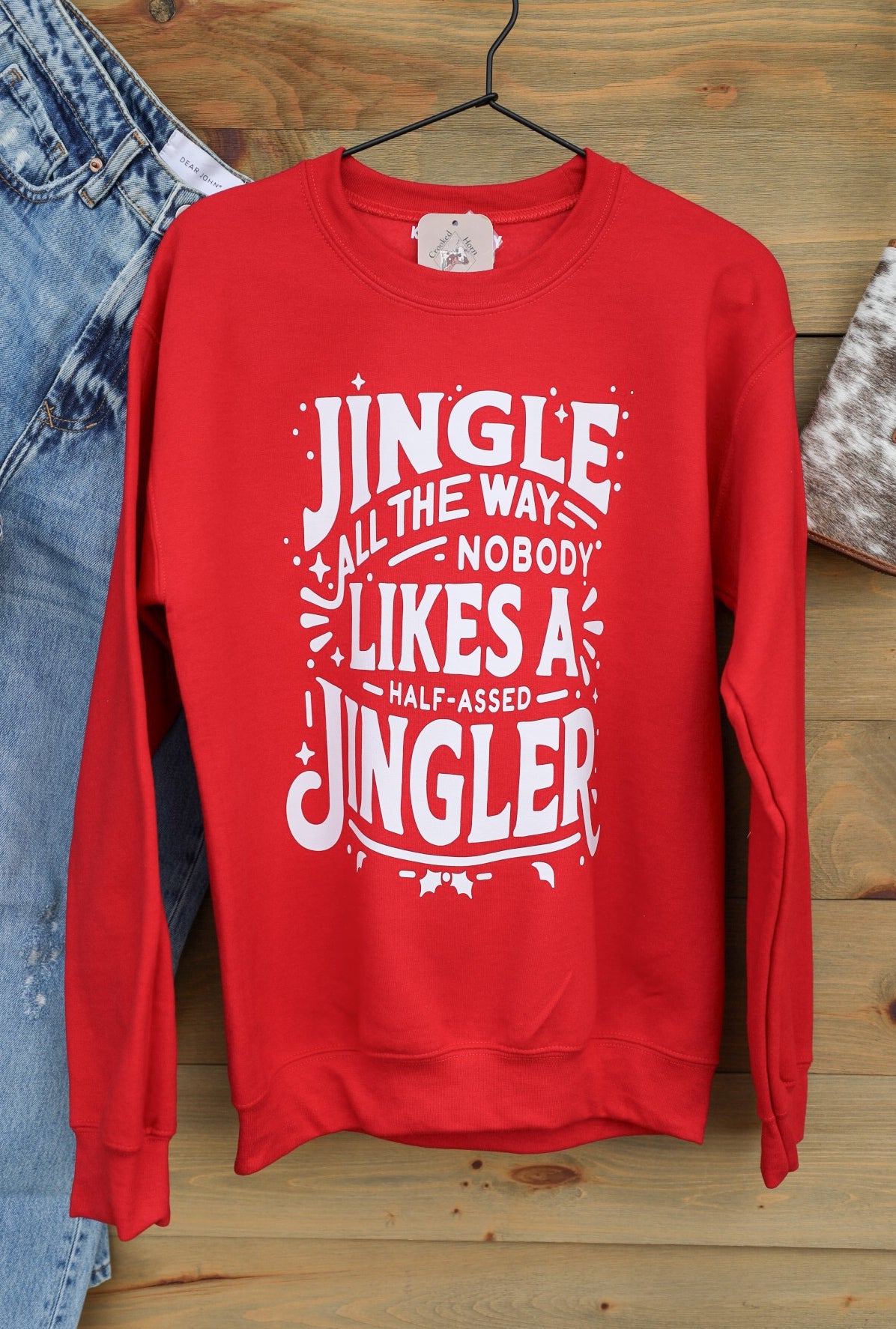 Jingler Top-Shirts-Crooked Horn Company, Online Women's Fashion Boutique in San Tan Valley, Arizona 85140