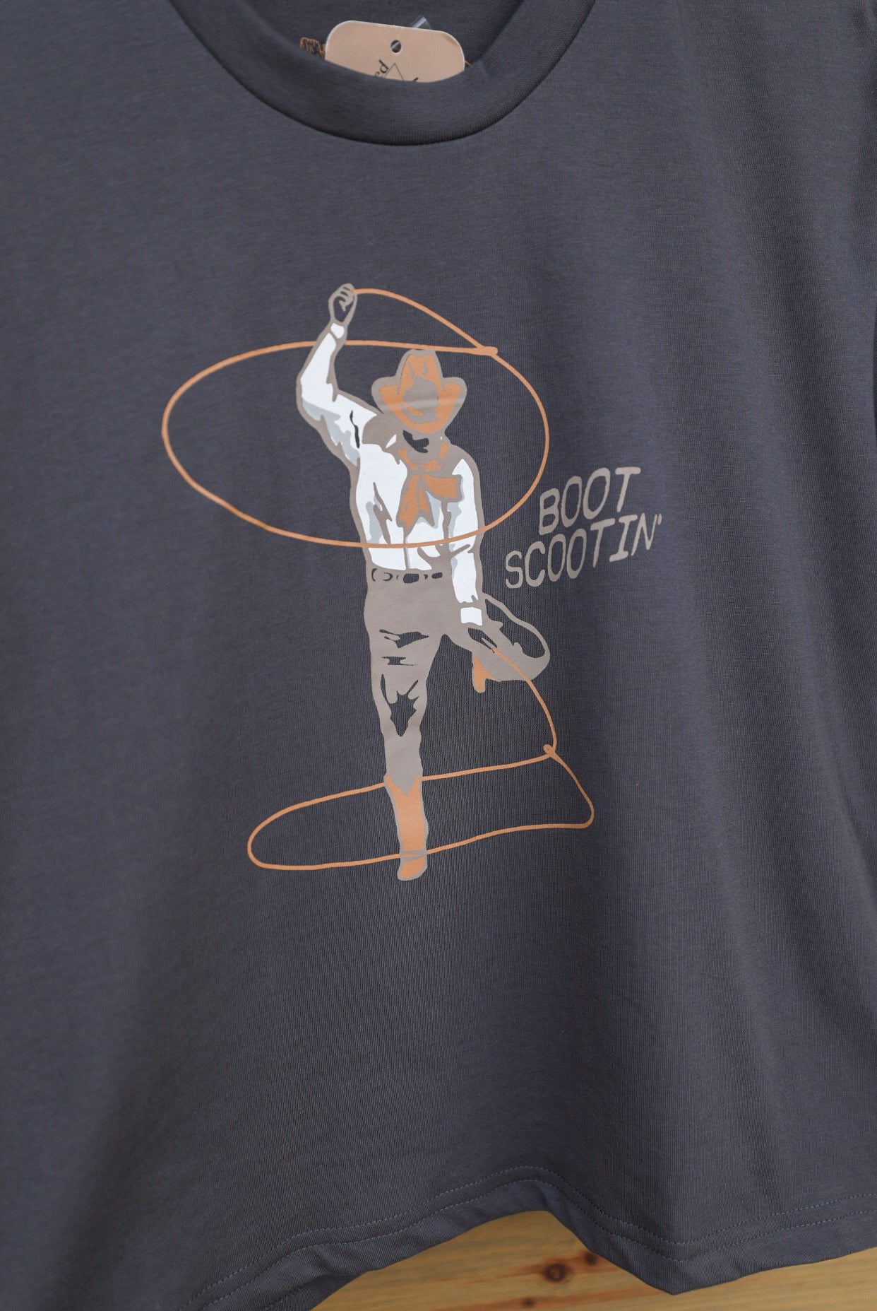 Boot Scootin' Tee-Graphic Tee-Crooked Horn Company, Online Women's Fashion Boutique in San Tan Valley, Arizona 85140
